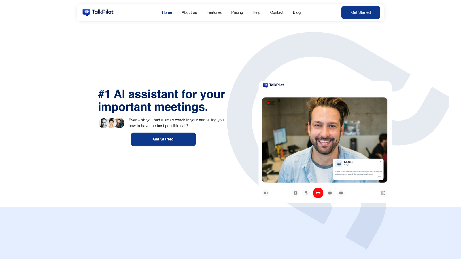 TalkPilot — интерфейс нейросети