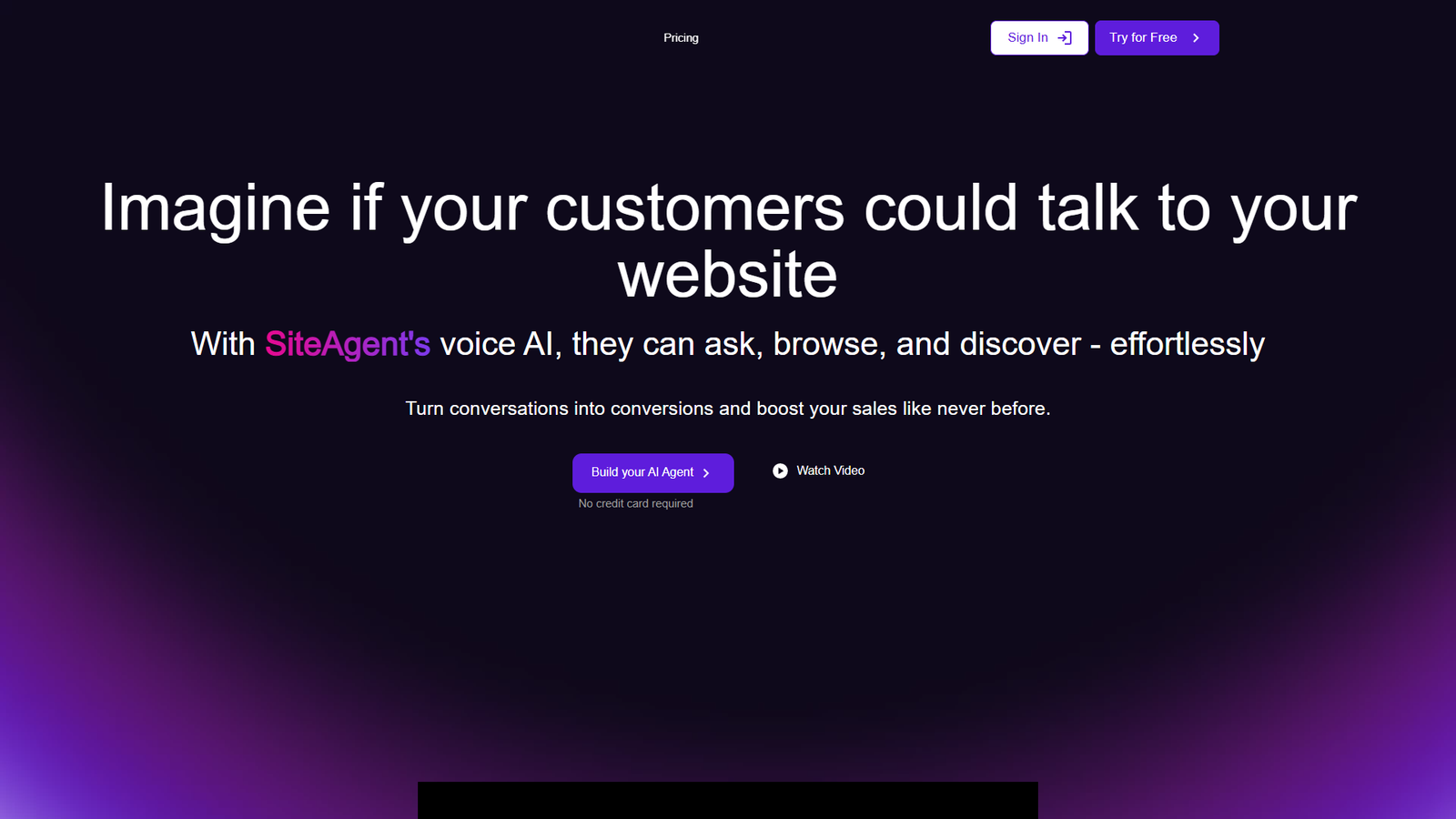 SiteAgent — интерфейс нейросети SiteAgent — интерфейс нейросети