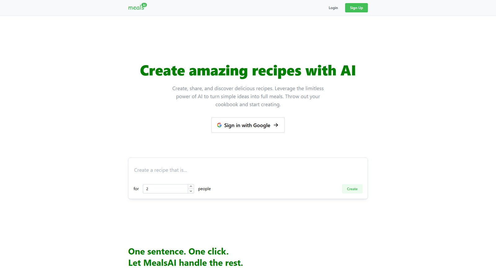 MealsAI — интерфейс нейросети MealsAI — интерфейс нейросети