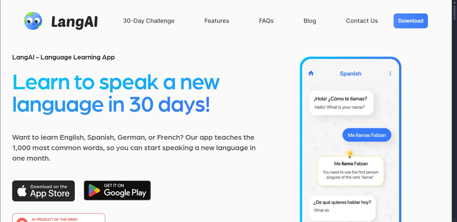 LangAI Главная страница LangAI Главная страница