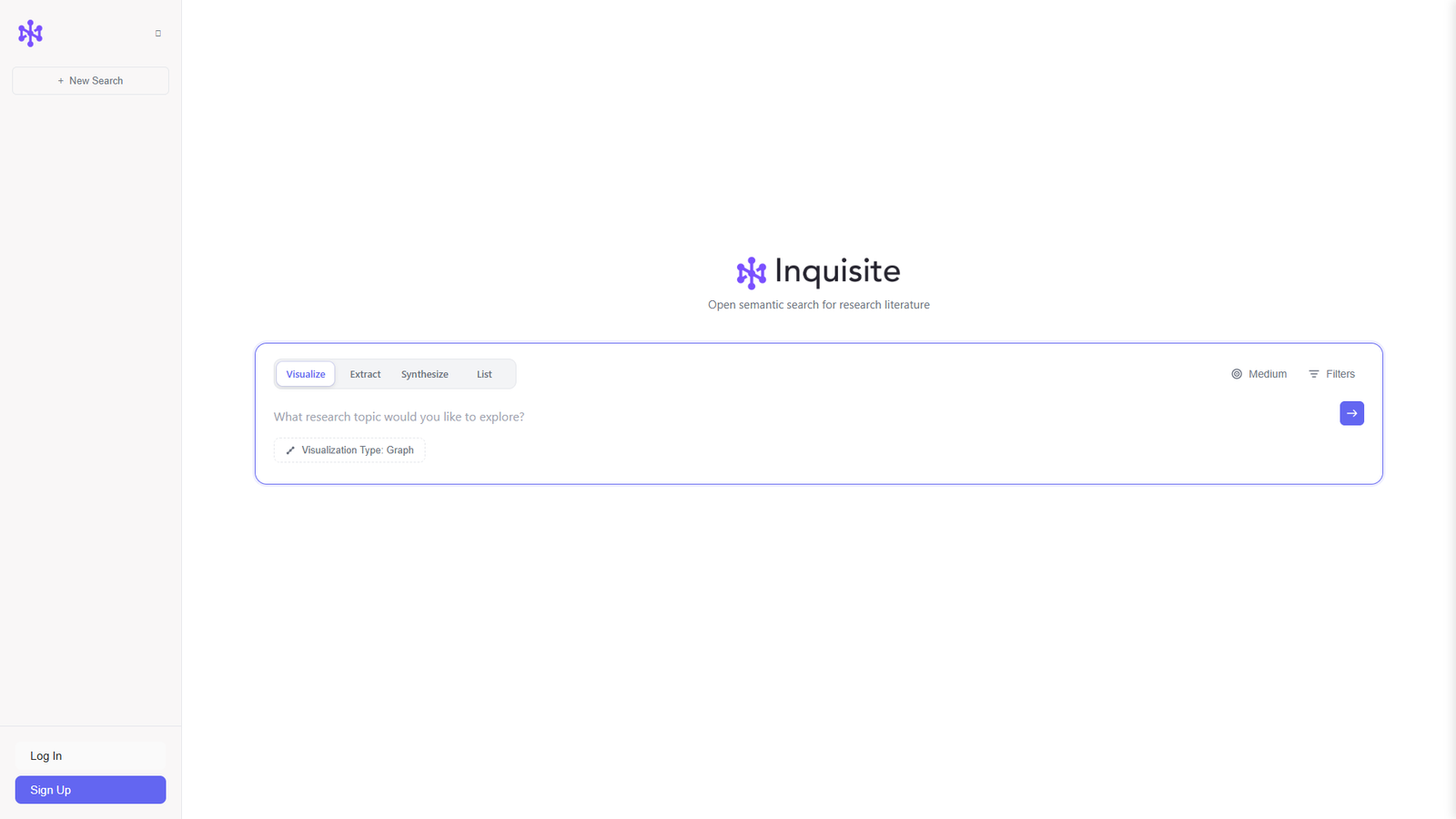 Inquisite — интерфейс нейросети Inquisite — интерфейс нейросети
