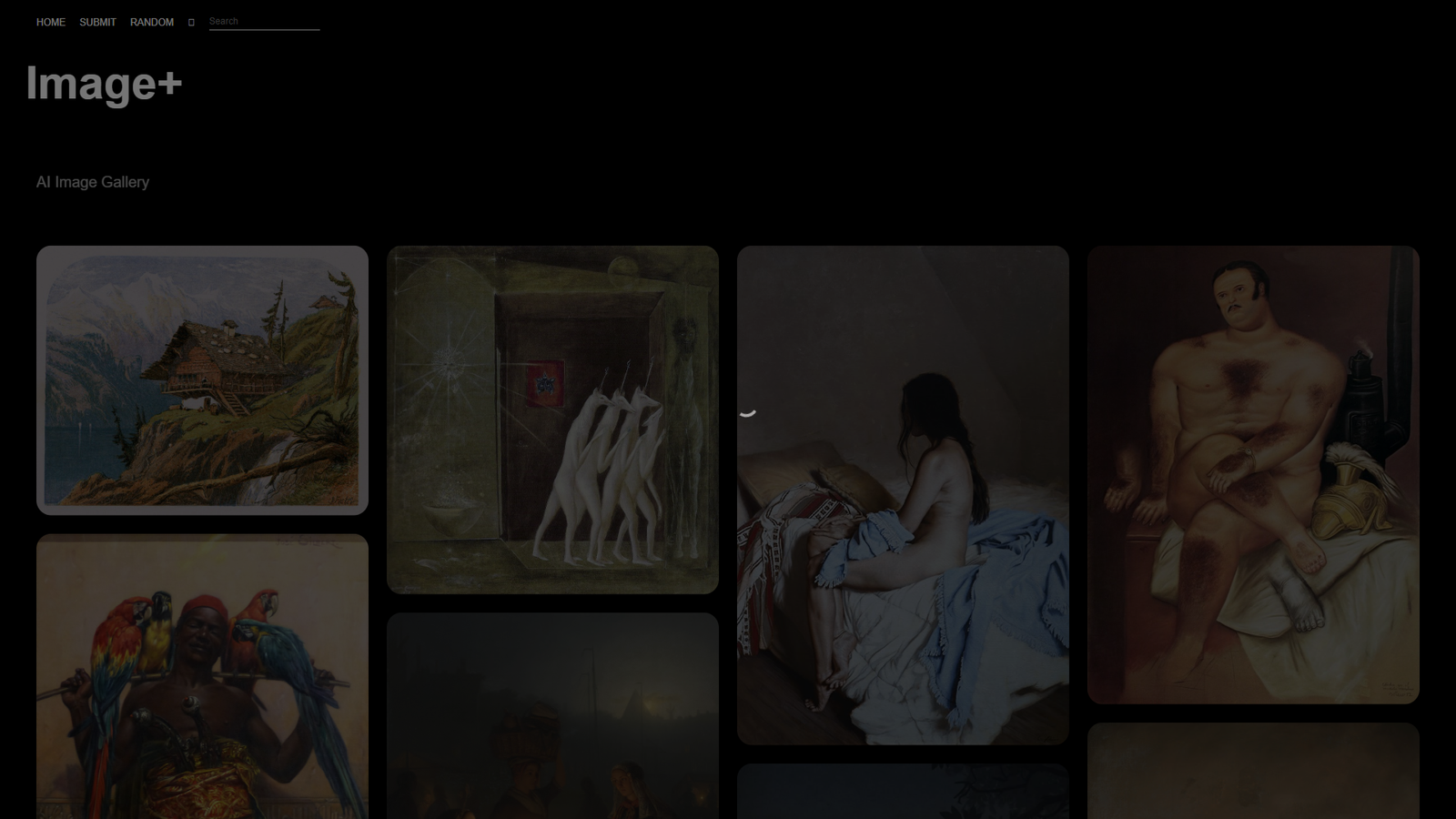 Image+ — интерфейс нейросети Image+ — интерфейс нейросети