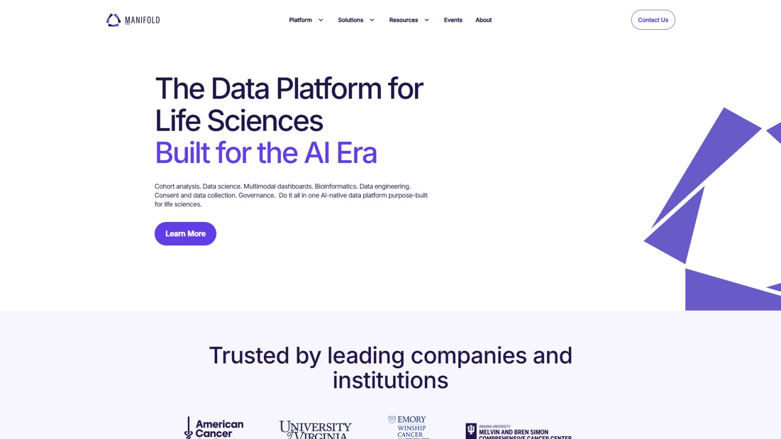 Manifold нейросеть Главная страница