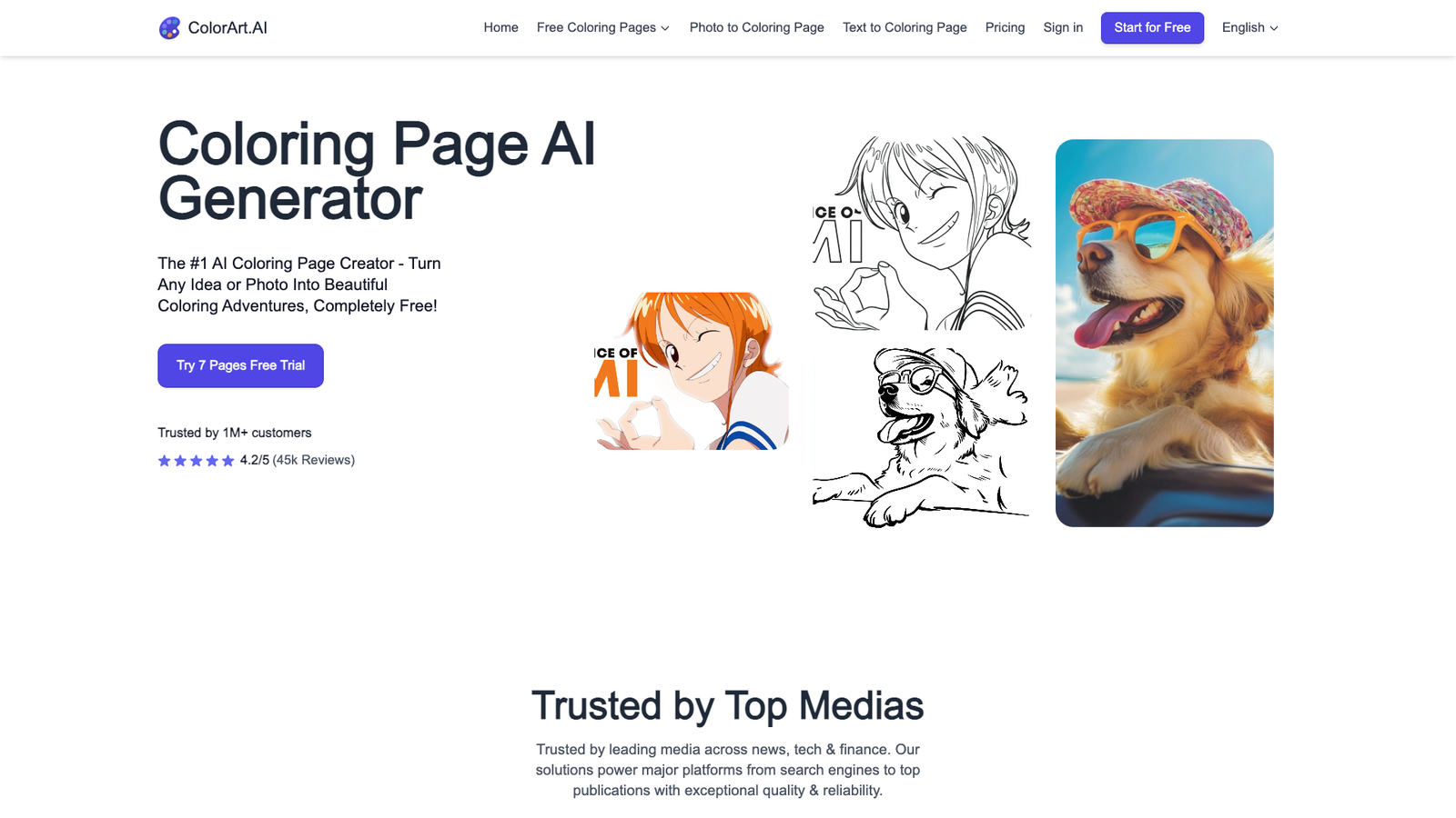 ColorArt.AI — интерфейс нейросети ColorArt.AI — интерфейс нейросети
