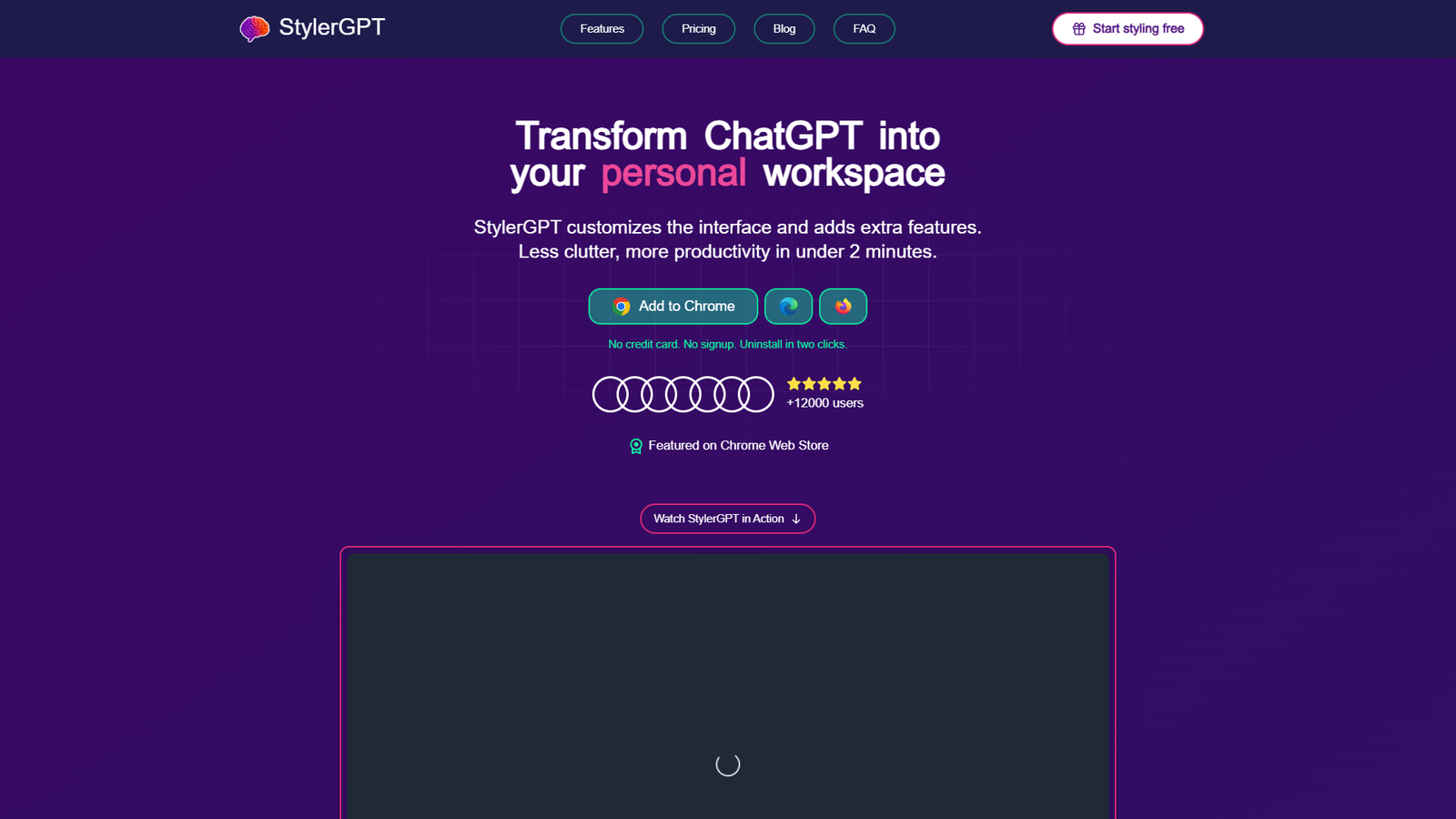 StylerGPT — интерфейс нейросети StylerGPT — интерфейс нейросети