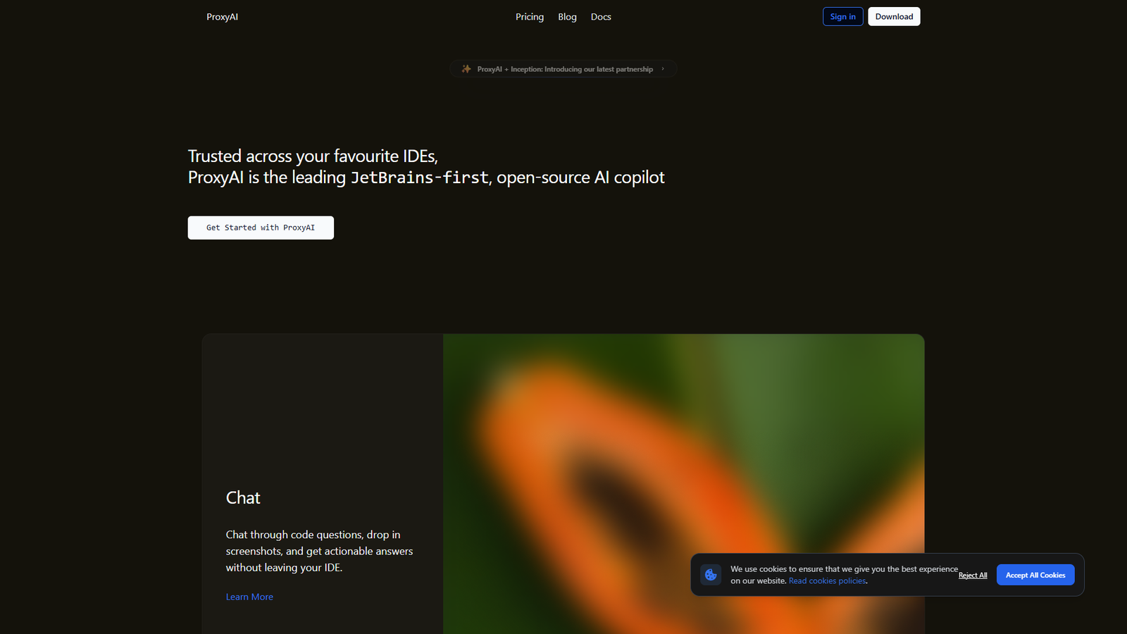 ProxyAI — интерфейс нейросети ProxyAI — интерфейс нейросети