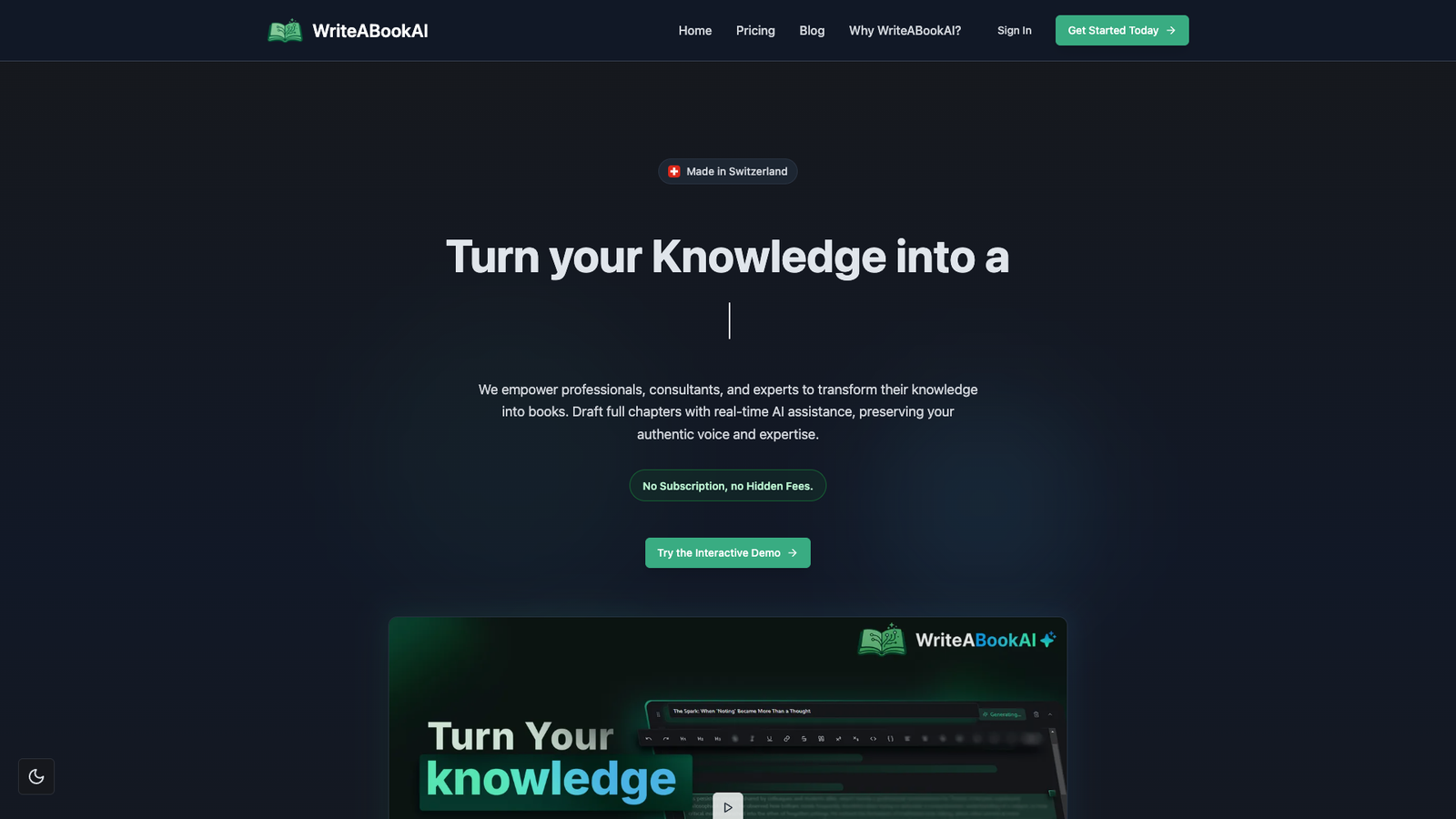 WriteABookAI — интерфейс нейросети WriteABookAI — интерфейс нейросети