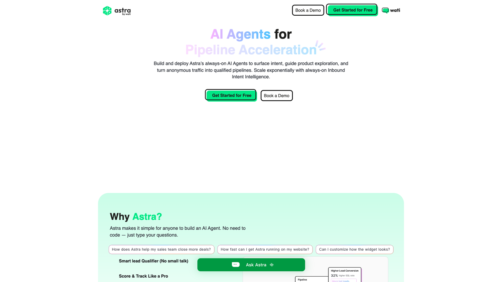 Astra by Wati — интерфейс нейросети Astra by Wati — интерфейс нейросети