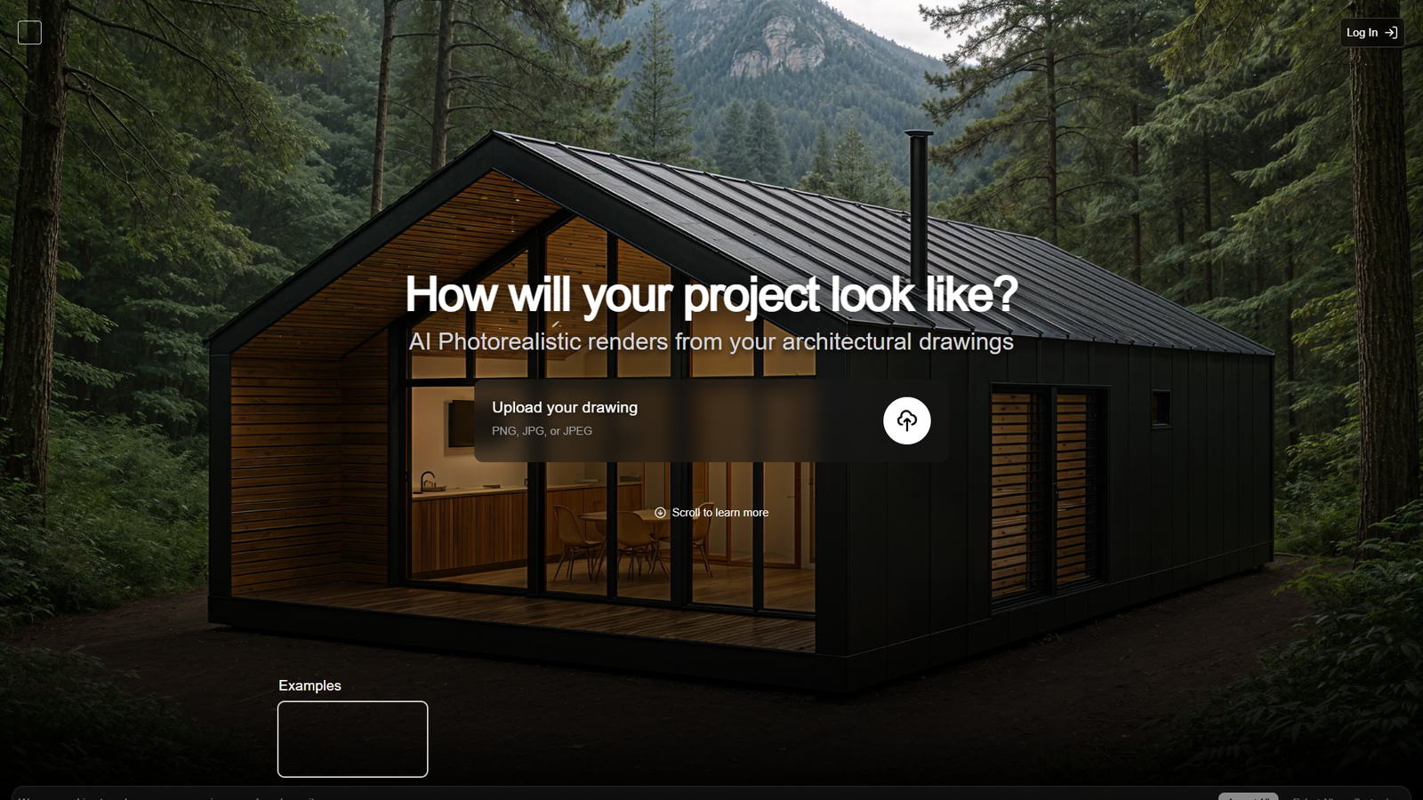 Render a House — интерфейс нейросети Render a House — интерфейс нейросети