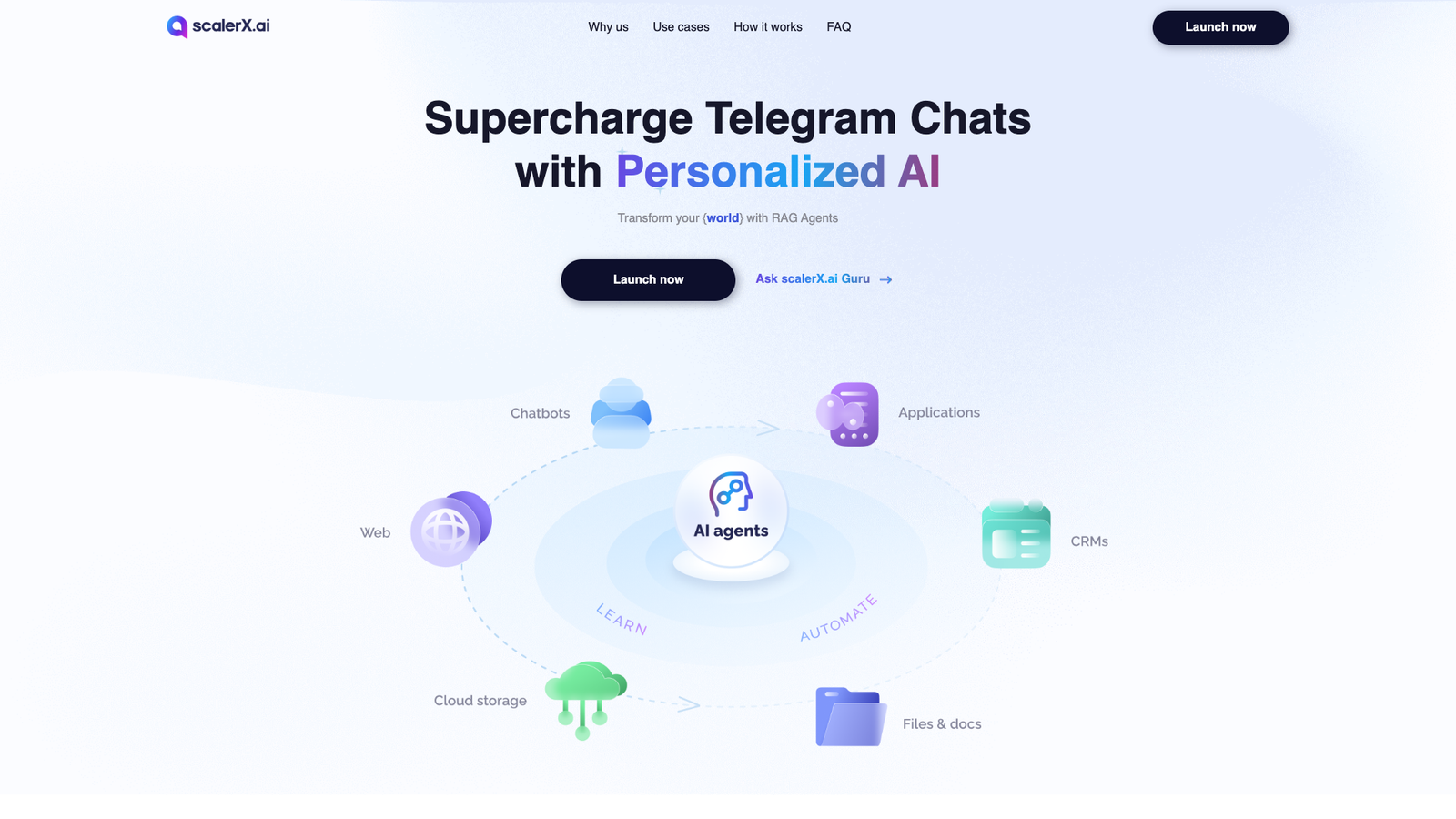scalerX.ai — интерфейс нейросети