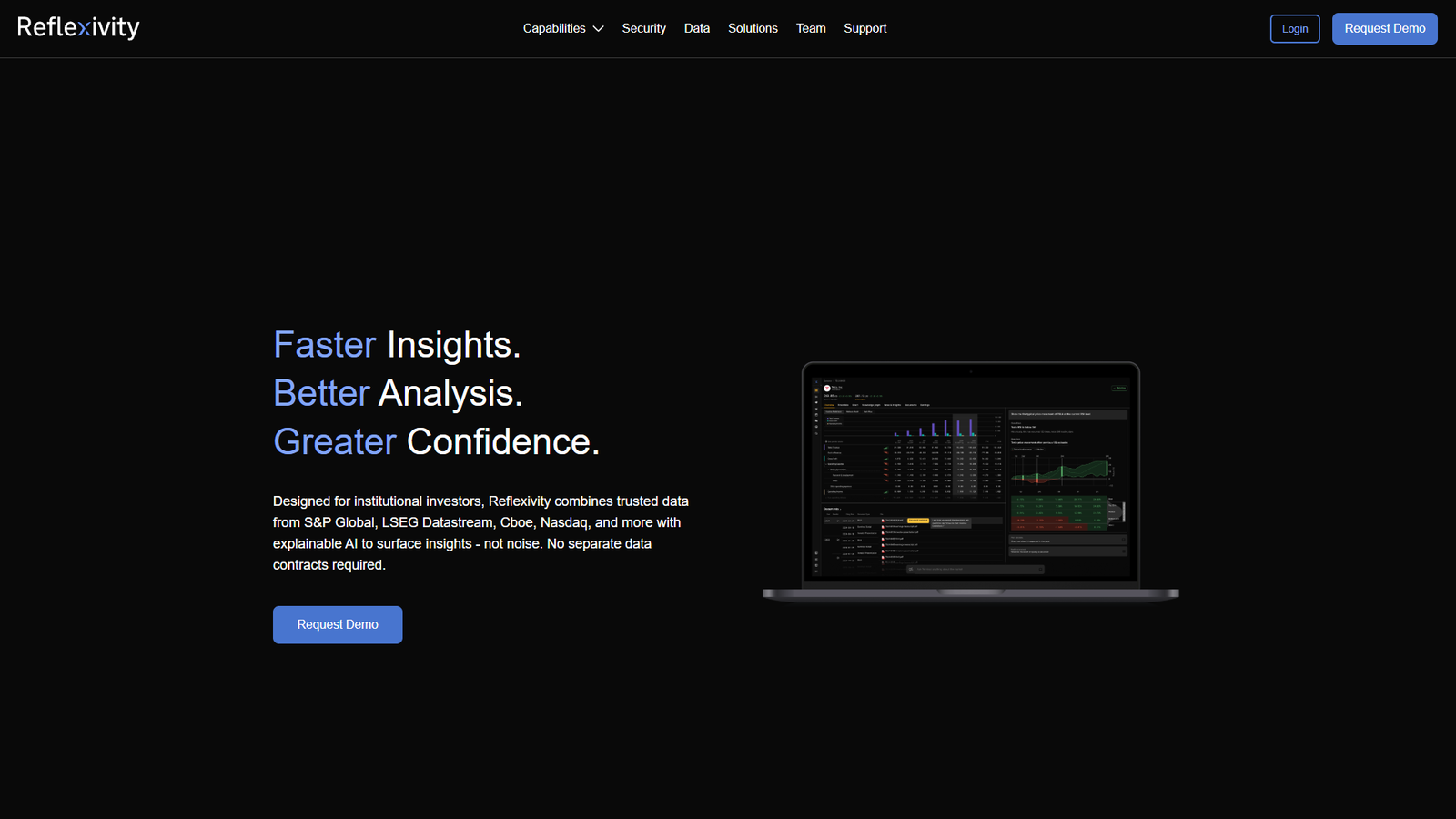 Reflexivity — интерфейс нейросети Reflexivity — интерфейс нейросети