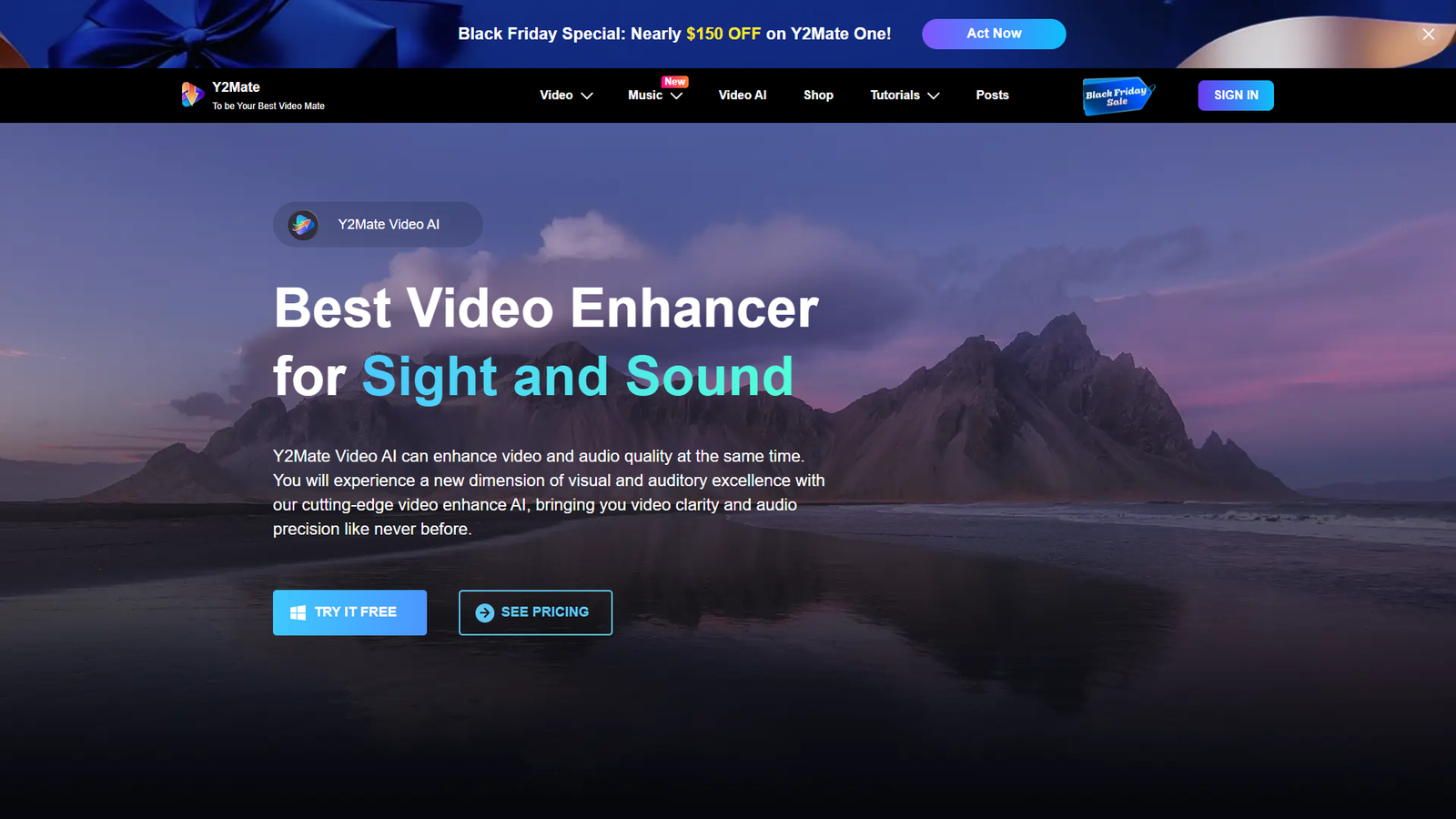 Y2Mate Video AI — интерфейс нейросети Y2Mate Video AI — интерфейс нейросети