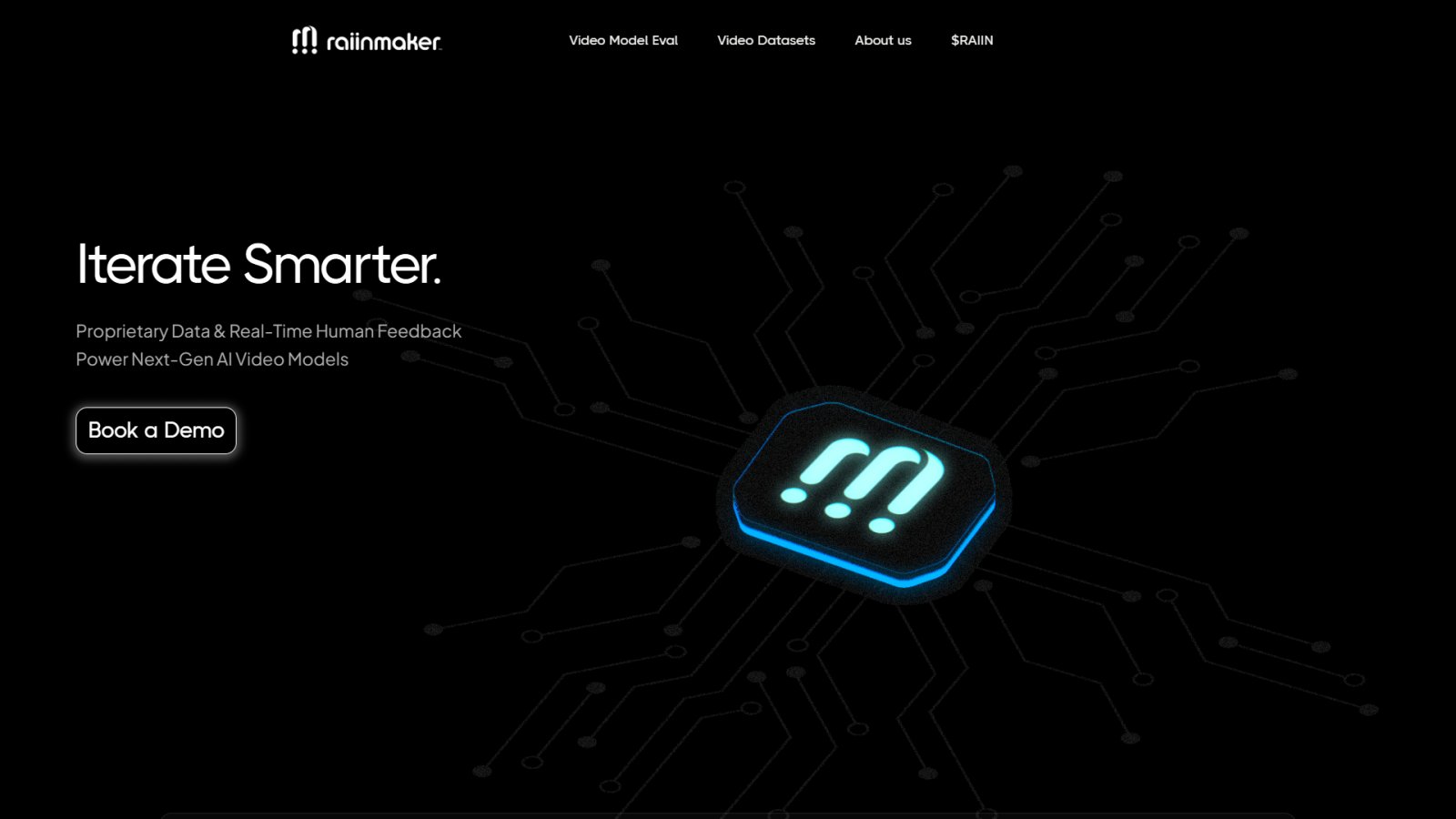 Raiinmaker нейросеть Главная страница