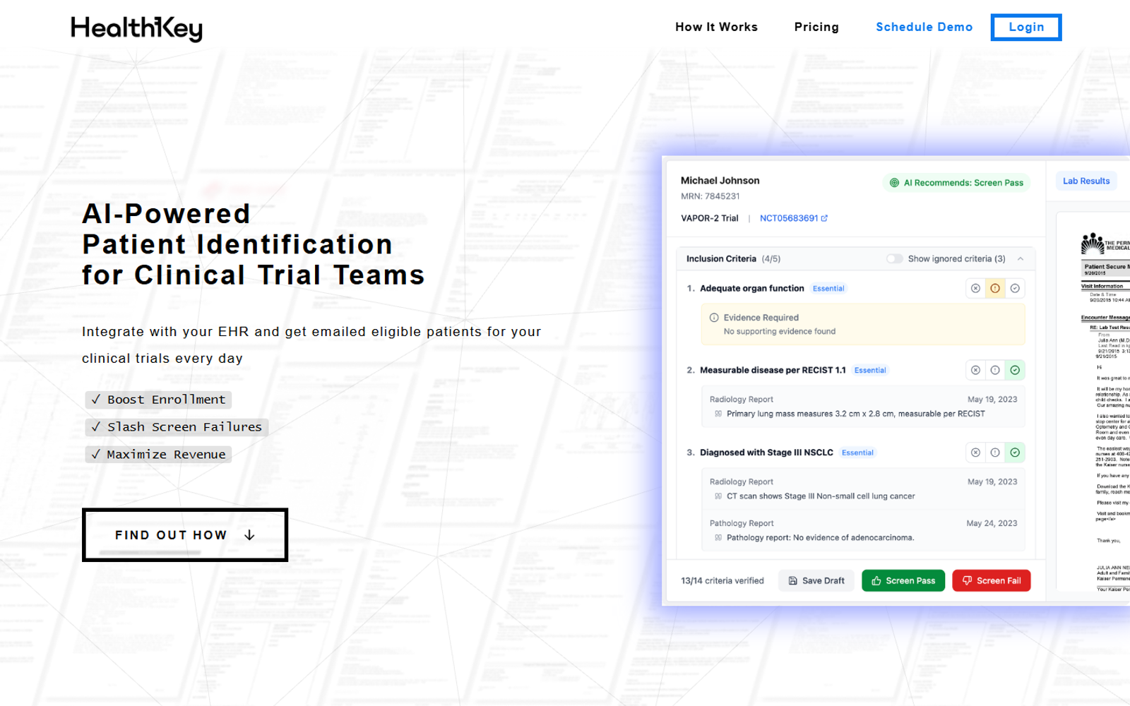 HealthKey — интерфейс нейросети HealthKey — интерфейс нейросети