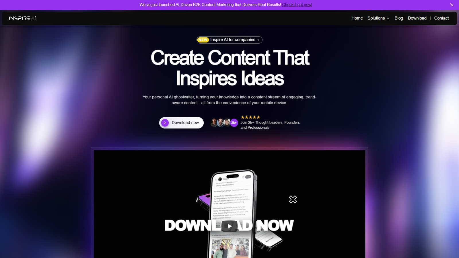 Inspire AI — интерфейс нейросети Inspire AI — интерфейс нейросети