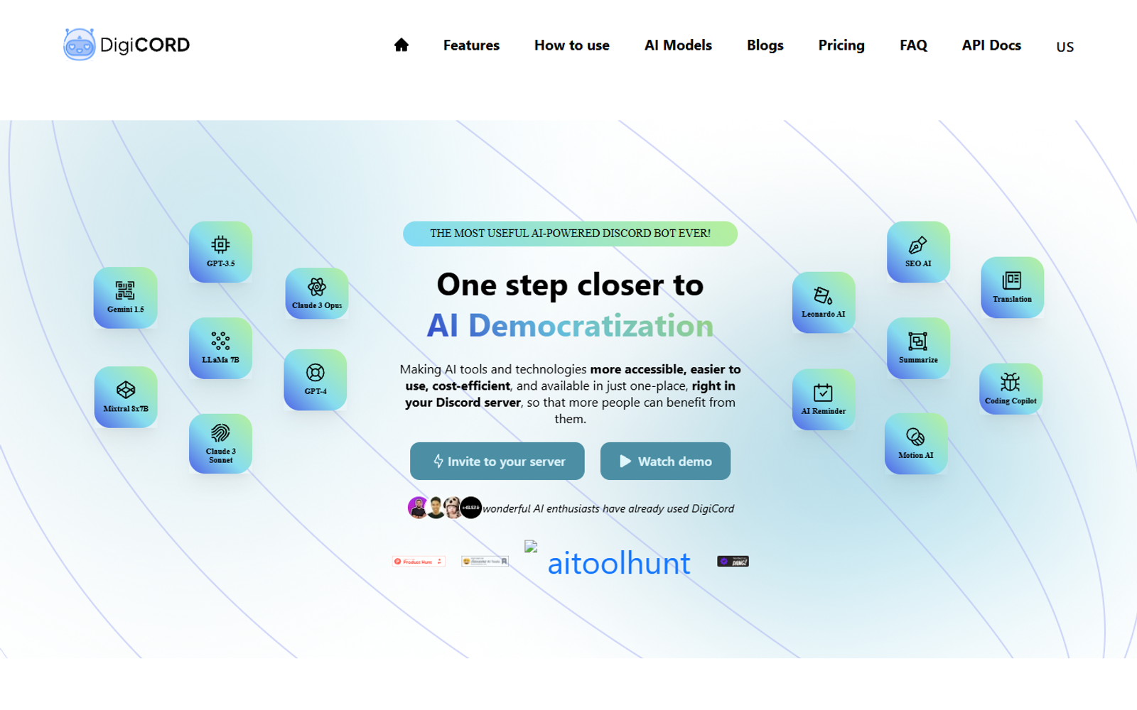 DigiCord — интерфейс нейросети DigiCord — интерфейс нейросети