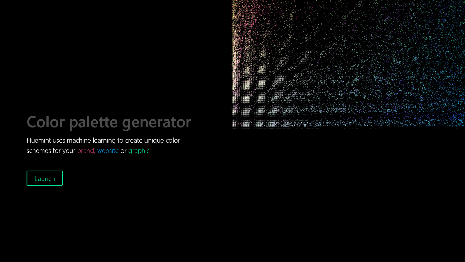 Huemint — интерфейс нейросети Huemint — интерфейс нейросети