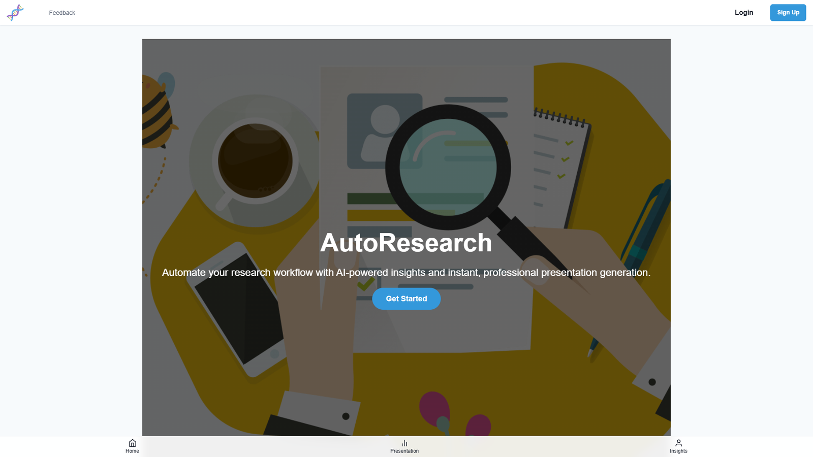 AutoResearch — интерфейс нейросети AutoResearch — интерфейс нейросети