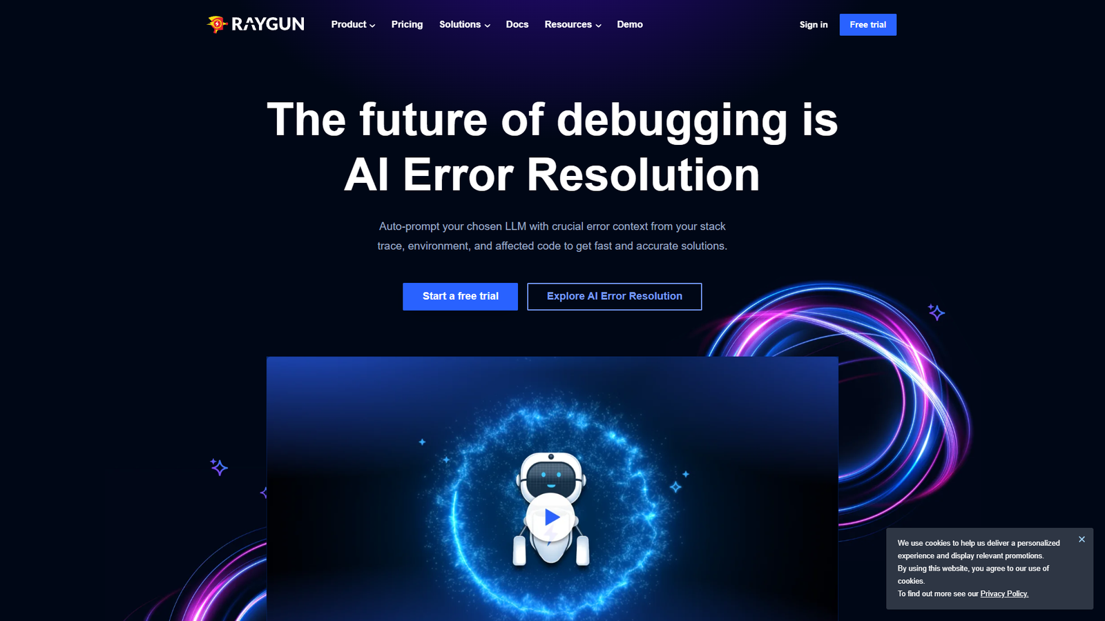 Raygun — интерфейс нейросети Raygun — интерфейс нейросети