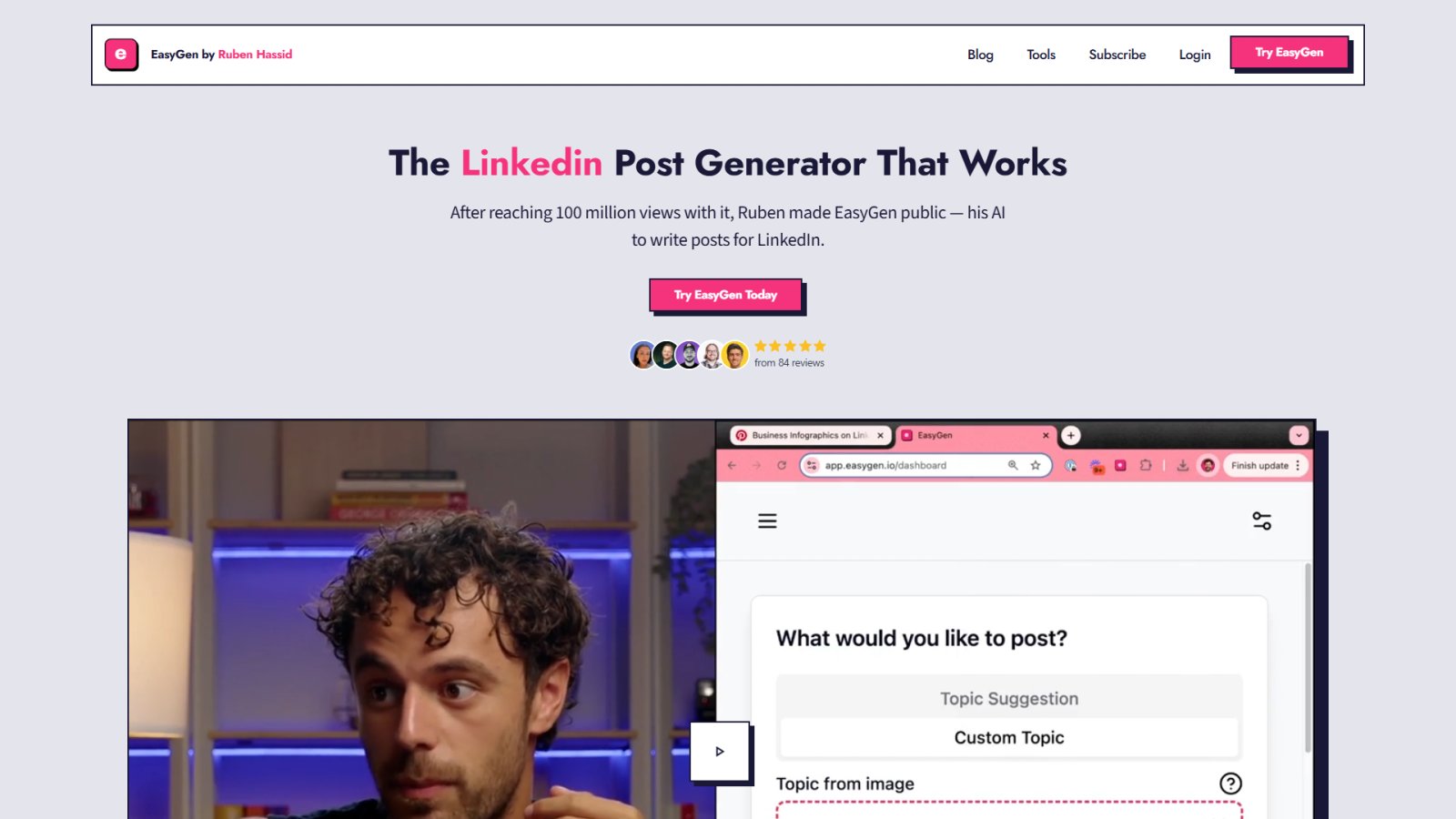 EasyGen нейросеть Главная страница EasyGen нейросеть Главная страница