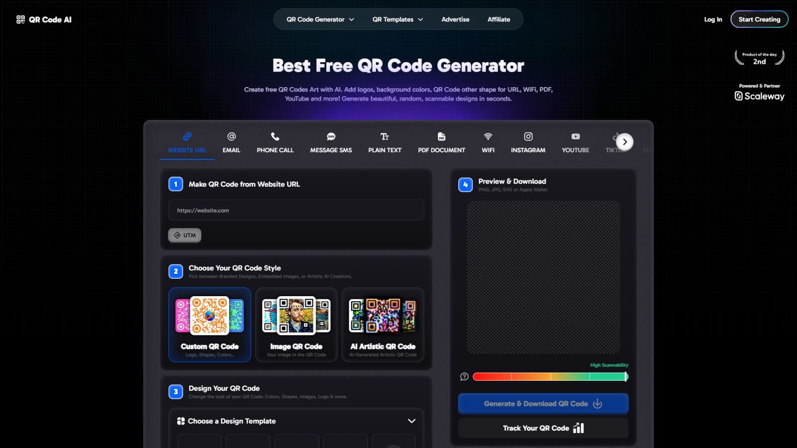 QR Code AI нейросеть Главная страница QR Code AI нейросеть Главная страница