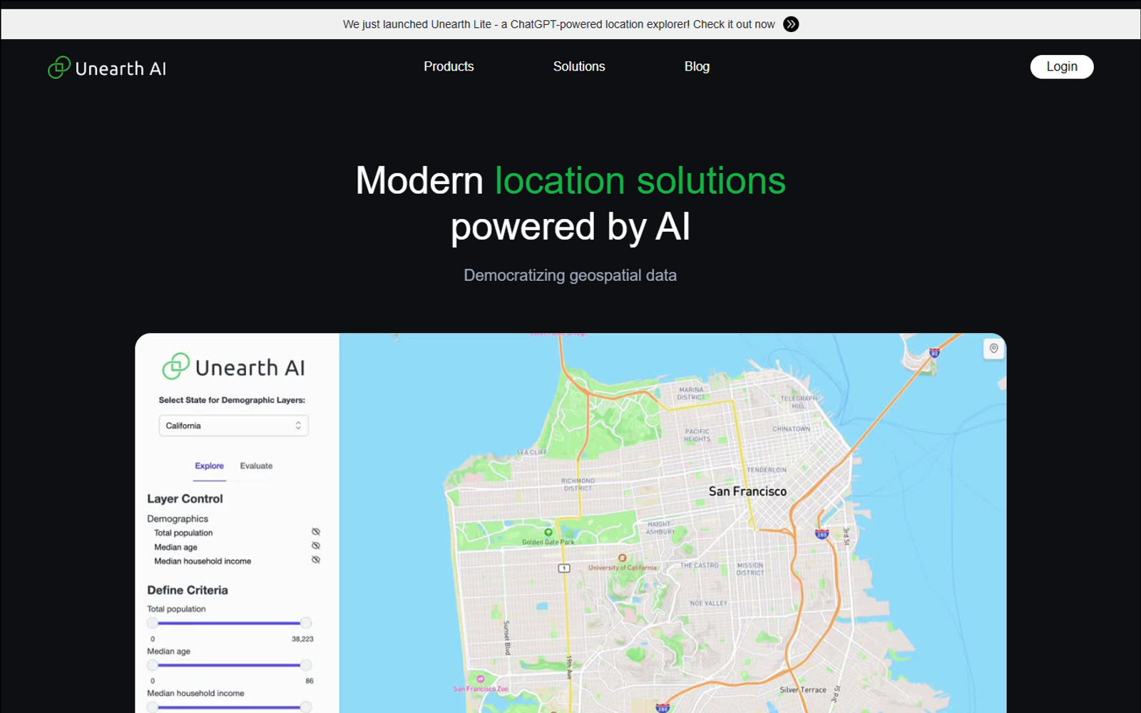 Unearth AI — интерфейс нейросети Unearth AI — интерфейс нейросети