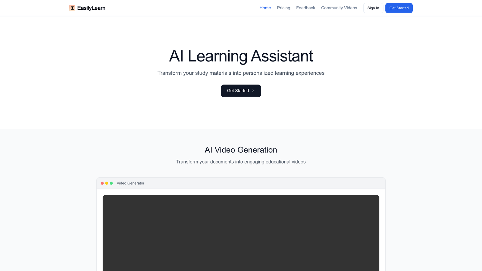 EasilyLearn — интерфейс нейросети EasilyLearn — интерфейс нейросети