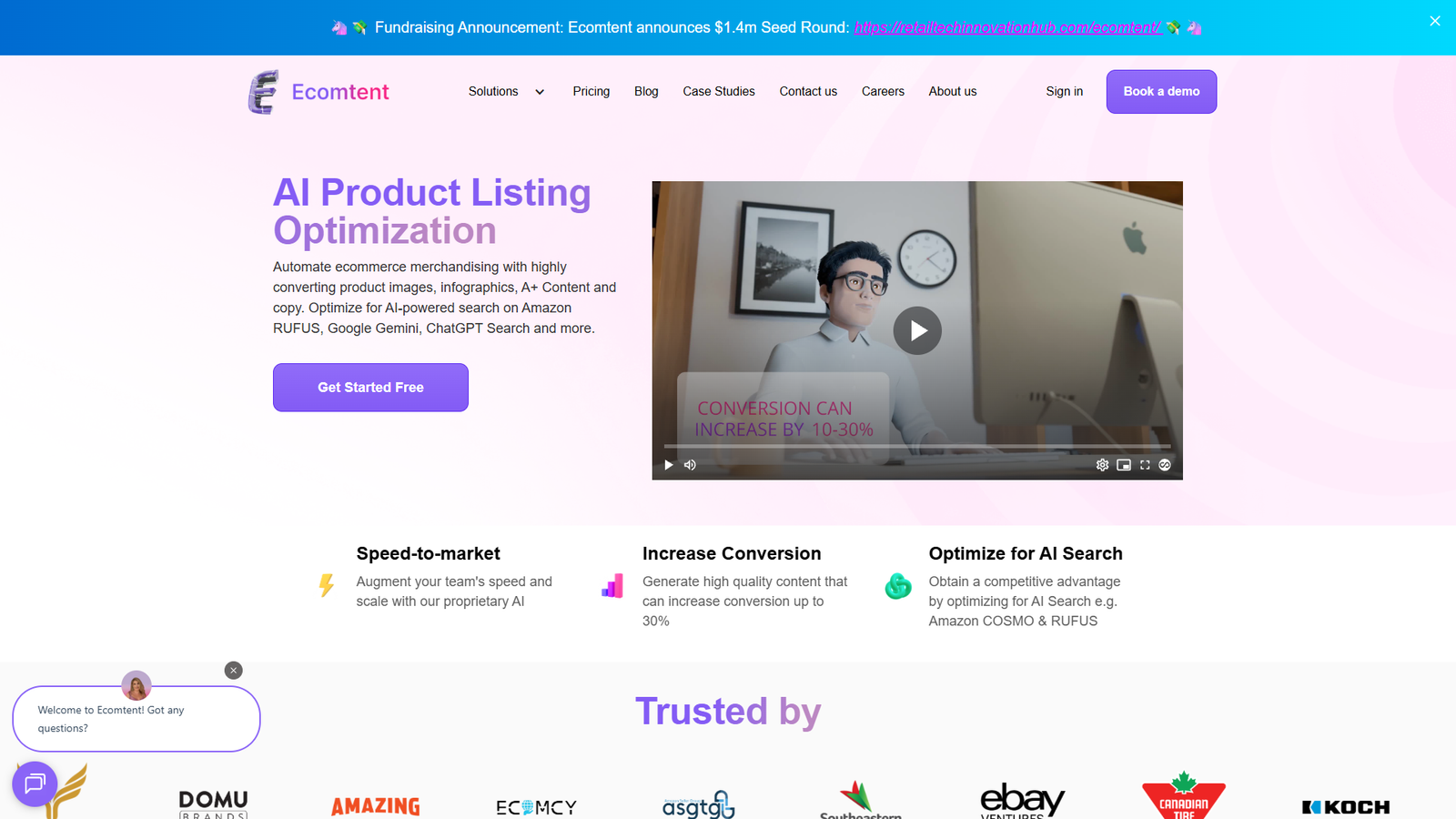 Ecomtent — интерфейс нейросети Ecomtent — интерфейс нейросети