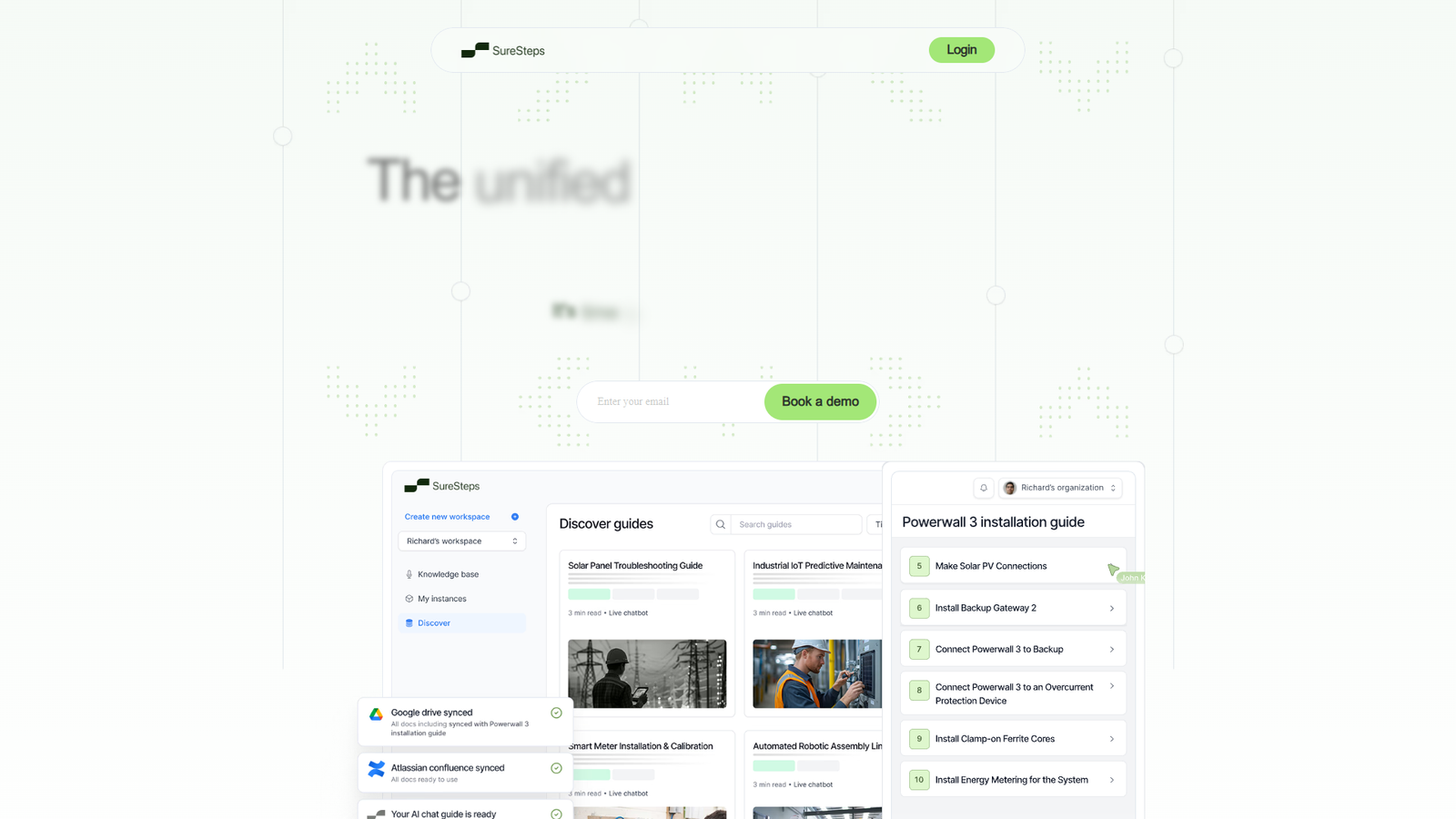SureSteps — интерфейс нейросети SureSteps — интерфейс нейросети