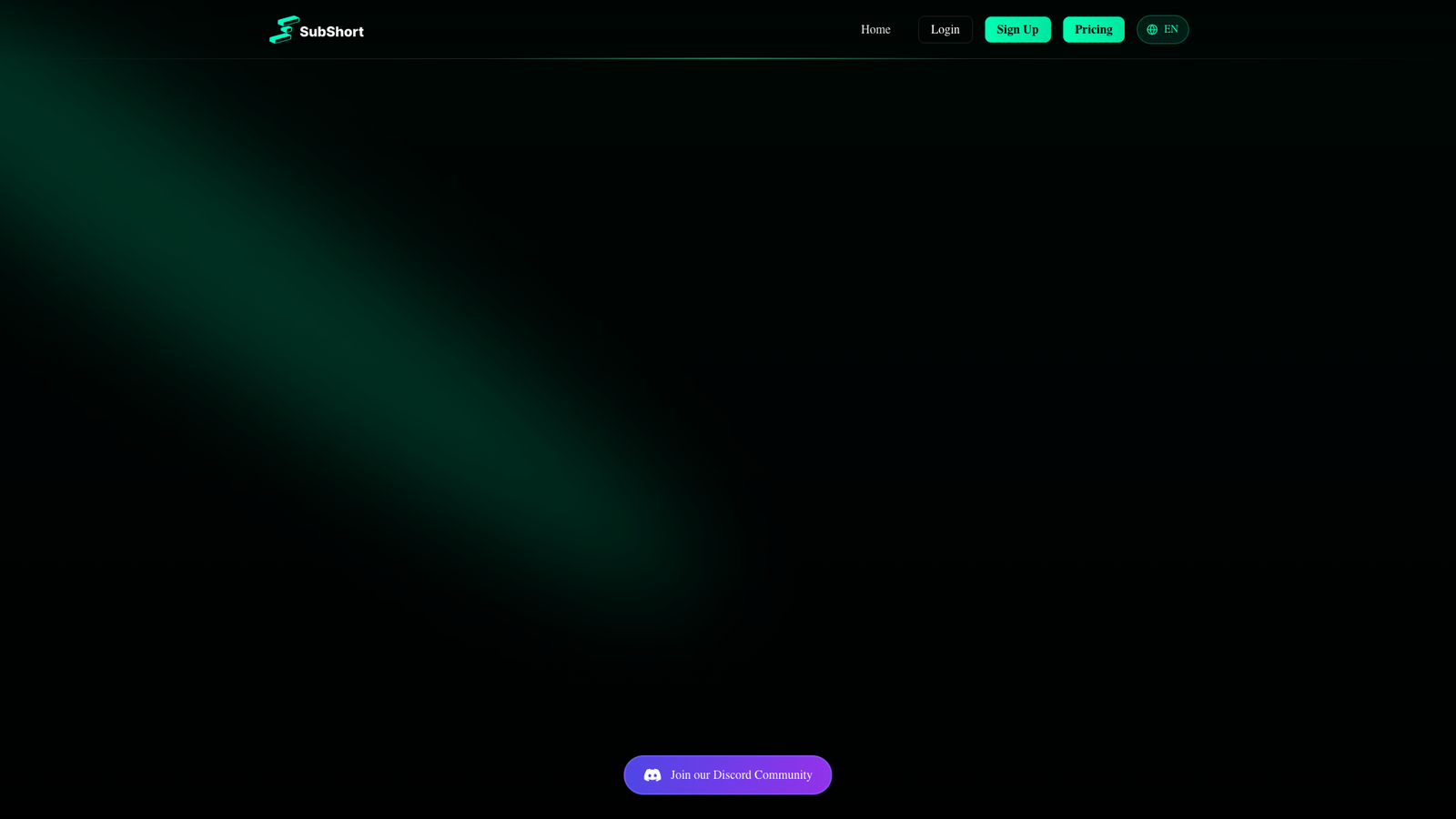 SubShort — интерфейс нейросети SubShort — интерфейс нейросети