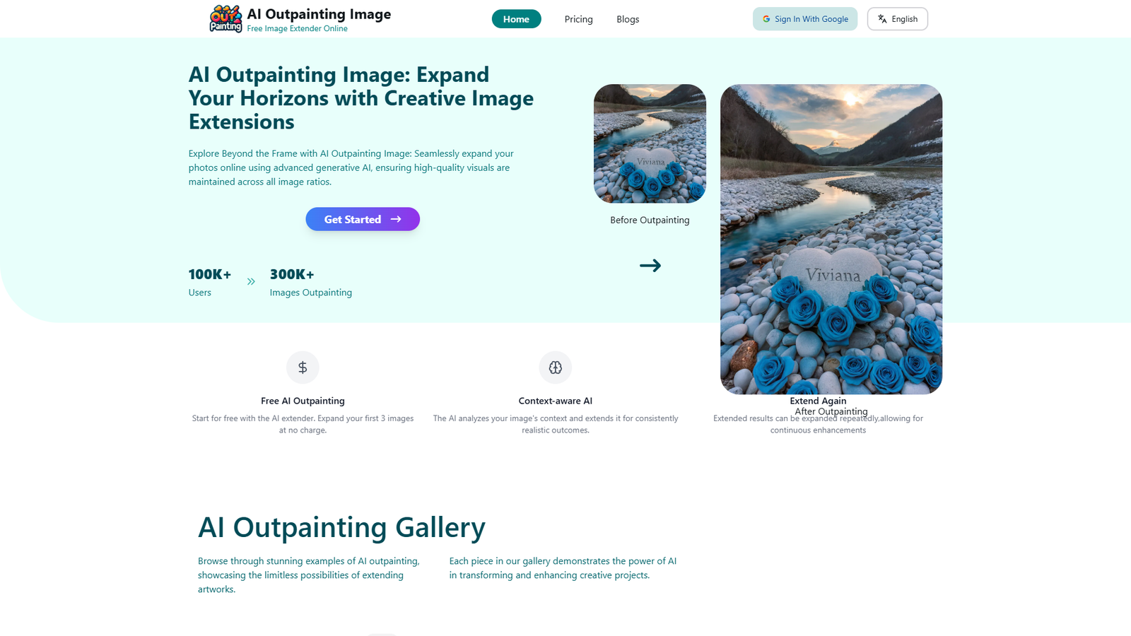 AI Outpainting Image — интерфейс нейросети AI Outpainting Image — интерфейс нейросети