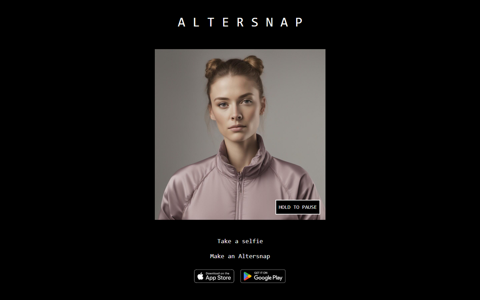 Altersnap — интерфейс нейросети Altersnap — интерфейс нейросети