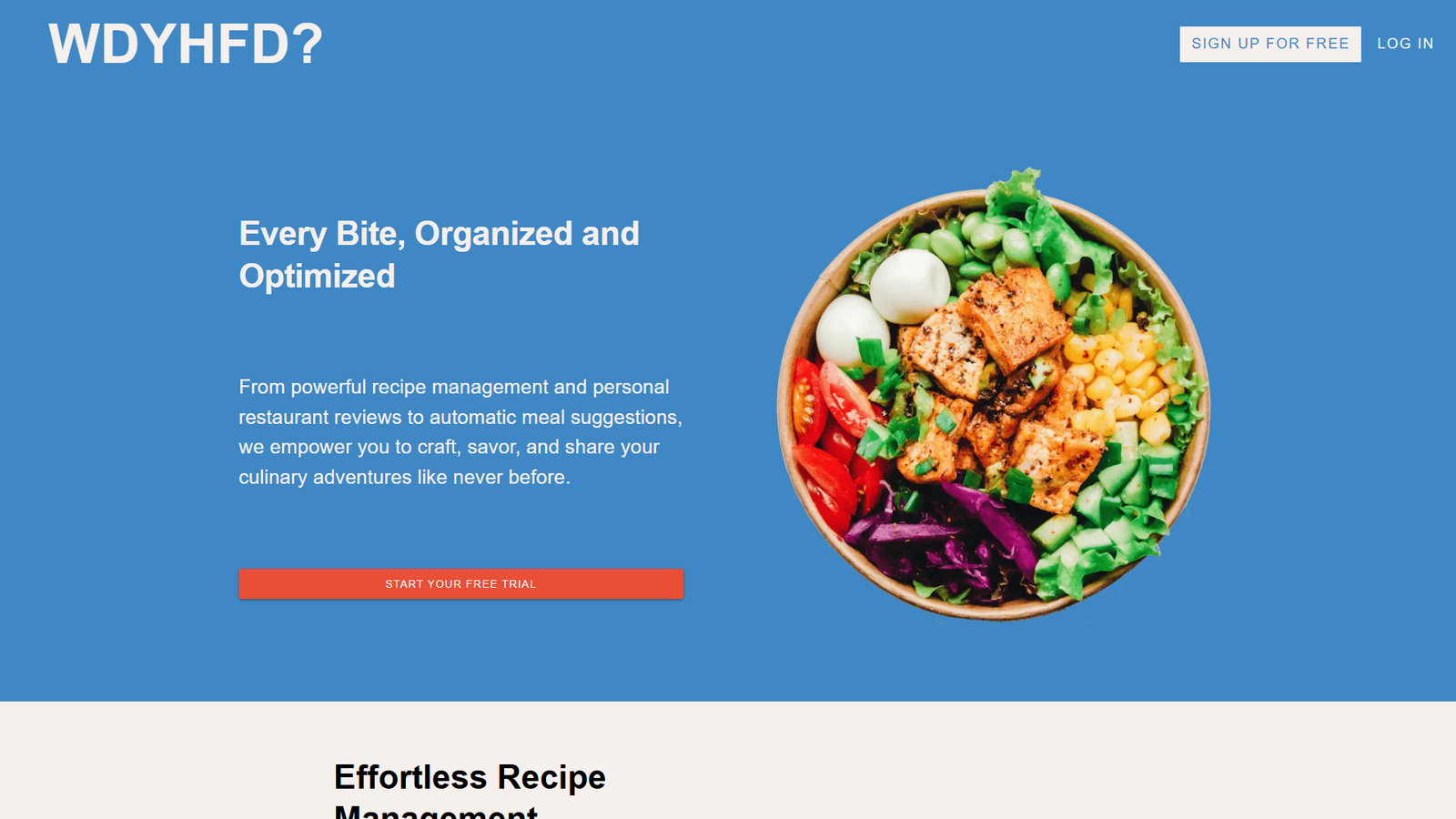 What Did You Have For Dinner — интерфейс нейросети What Did You Have For Dinner — интерфейс нейросети