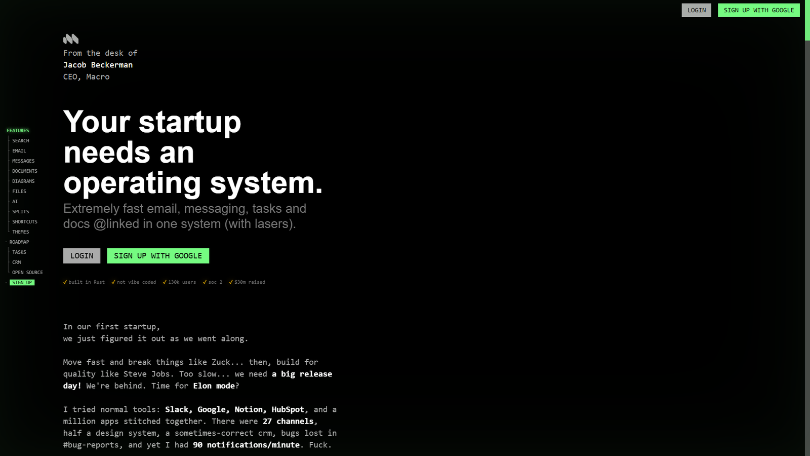 Macro — интерфейс нейросети Macro — интерфейс нейросети