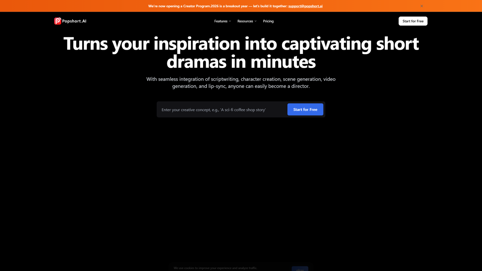 PopShort AI — интерфейс нейросети PopShort AI — интерфейс нейросети