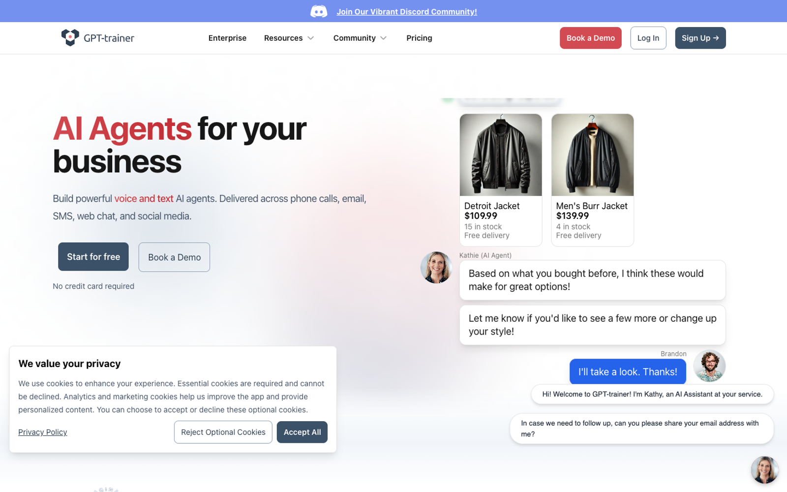 GPT-trainer — интерфейс нейросети