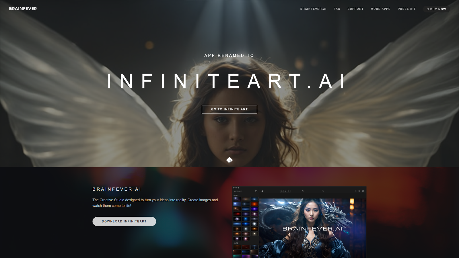 BrainFever AI — интерфейс нейросети BrainFever AI — интерфейс нейросети