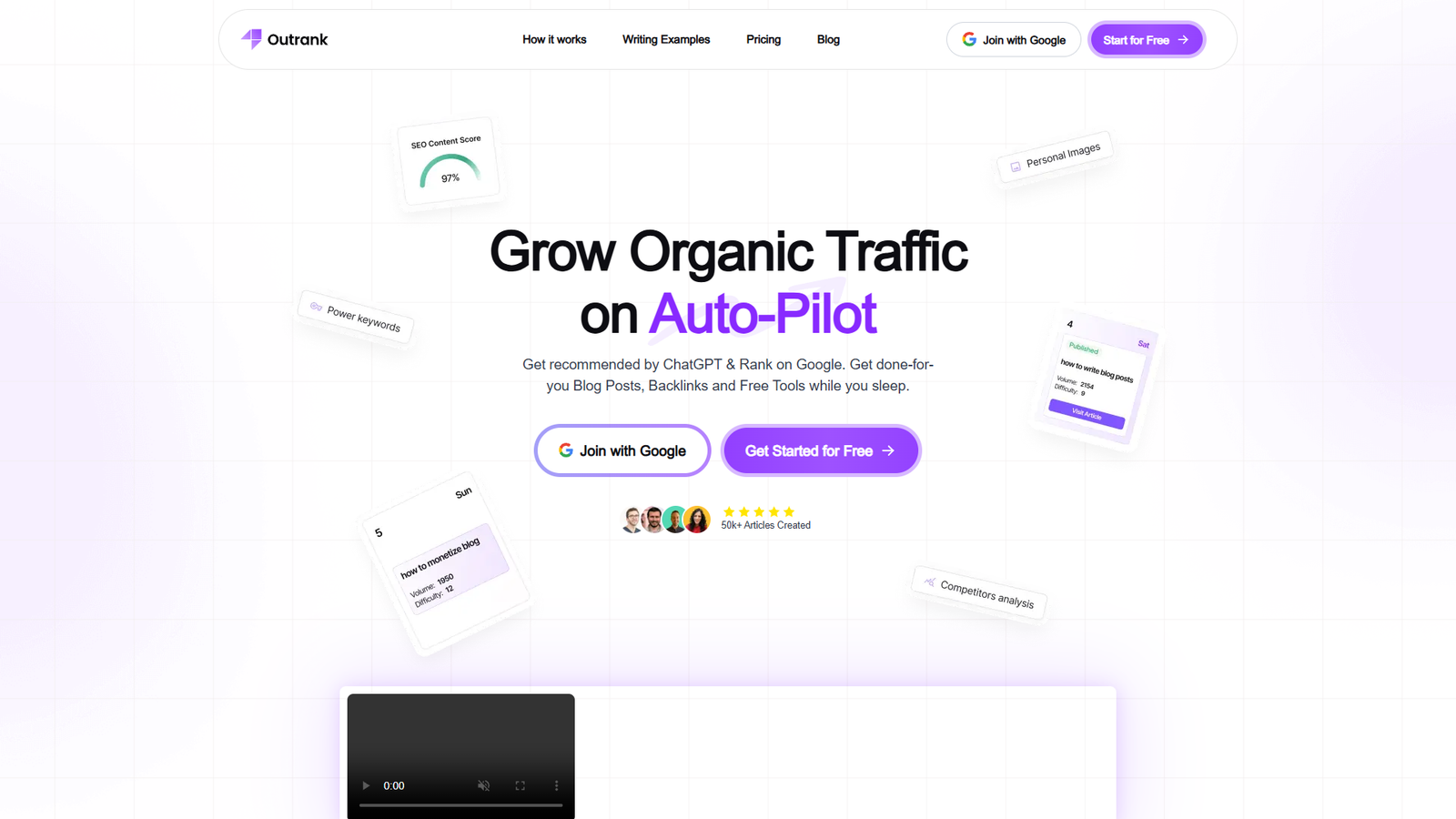 Outrank — интерфейс нейросети Outrank — интерфейс нейросети
