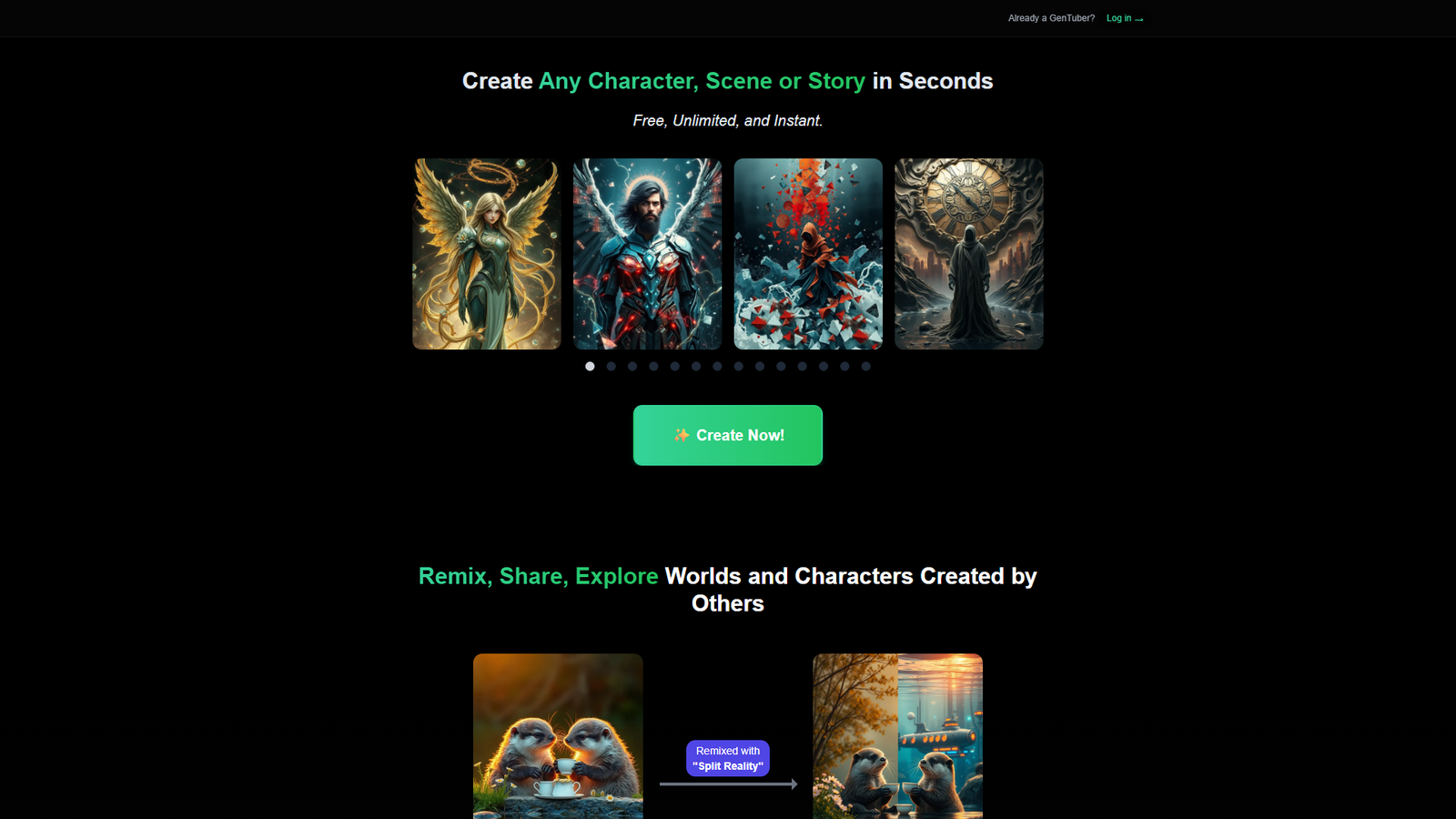 GenTube — интерфейс нейросети GenTube — интерфейс нейросети