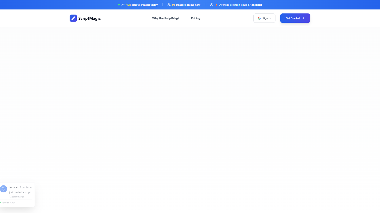 ScriptMagic — интерфейс нейросети ScriptMagic — интерфейс нейросети