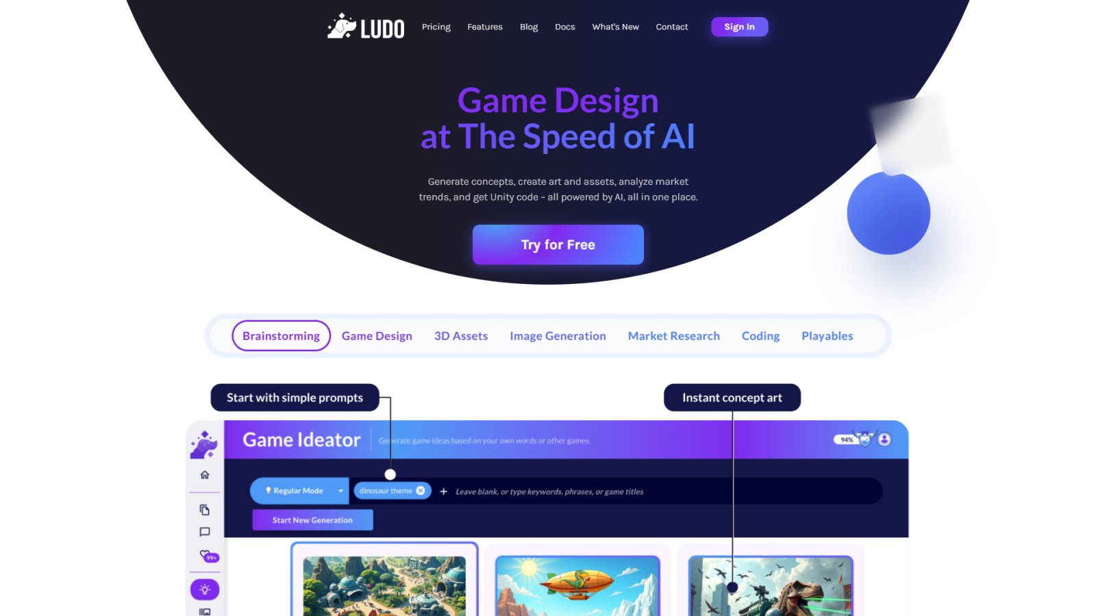 Ludo нейросеть Главная страница