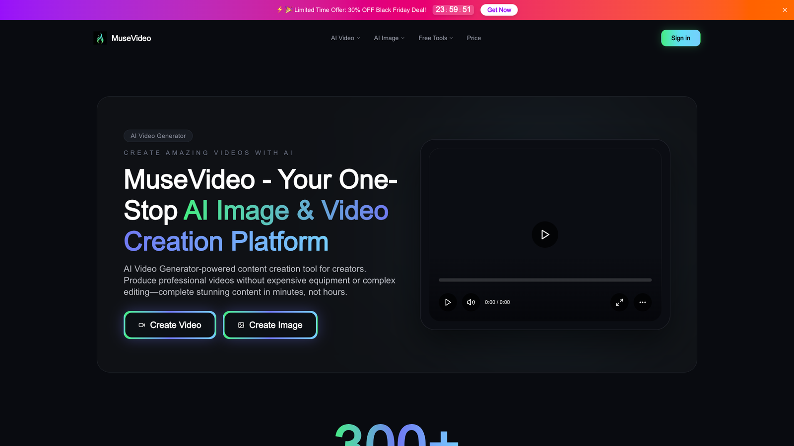 MuseVideo — интерфейс нейросети MuseVideo — интерфейс нейросети