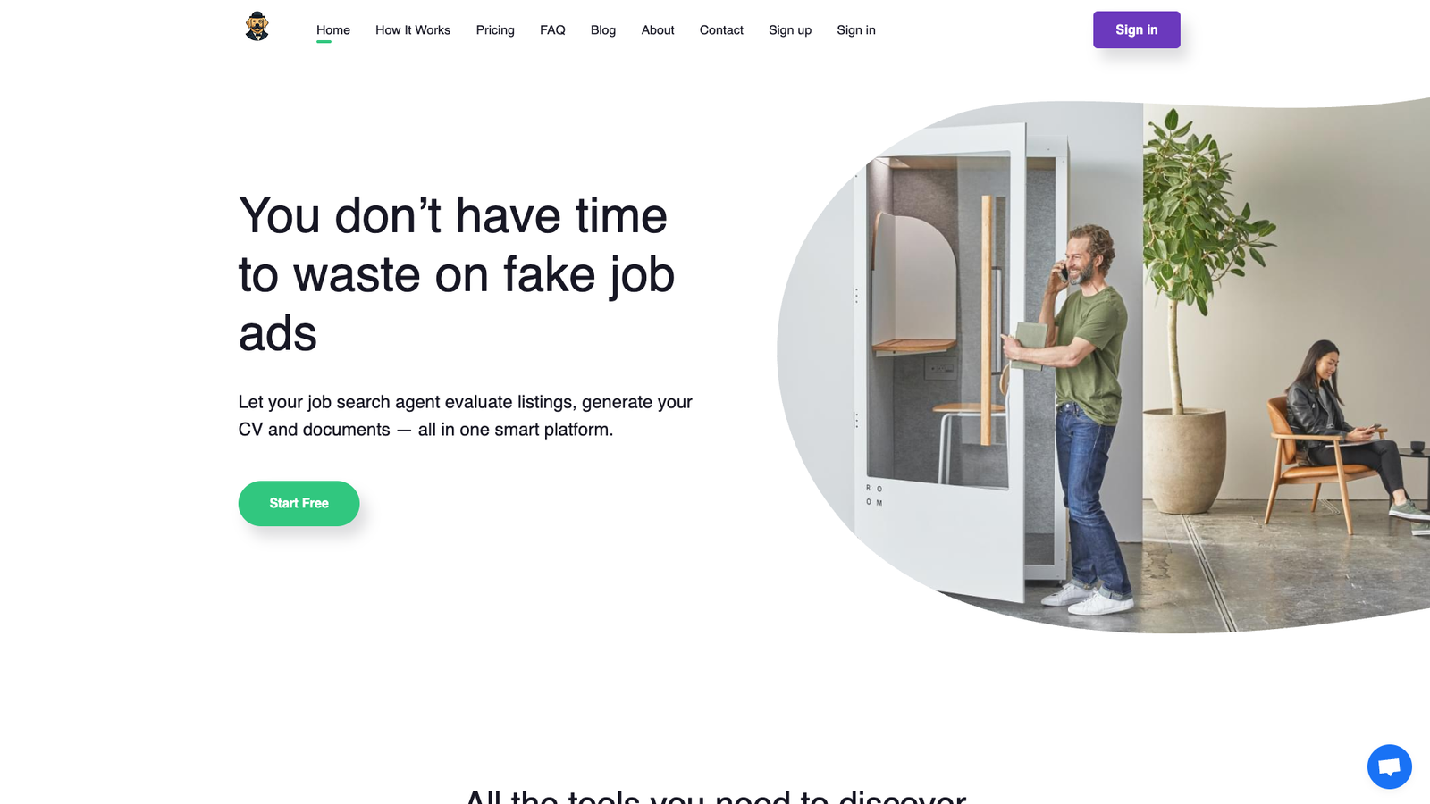 Sniff Job — интерфейс нейросети Sniff Job — интерфейс нейросети