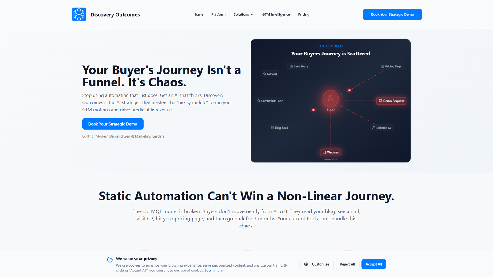 Discovery Outcomes — интерфейс нейросети Discovery Outcomes — интерфейс нейросети