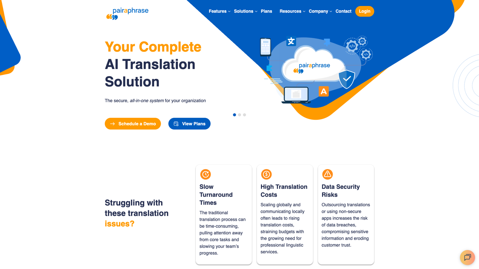 Pairaphrase — интерфейс нейросети