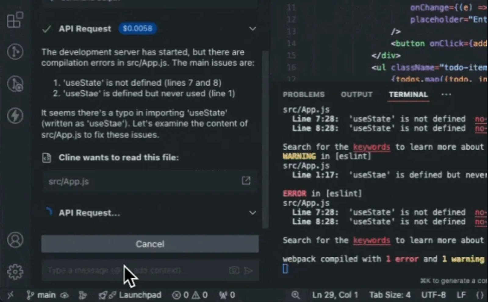 Cline Workspace Cline Workspace