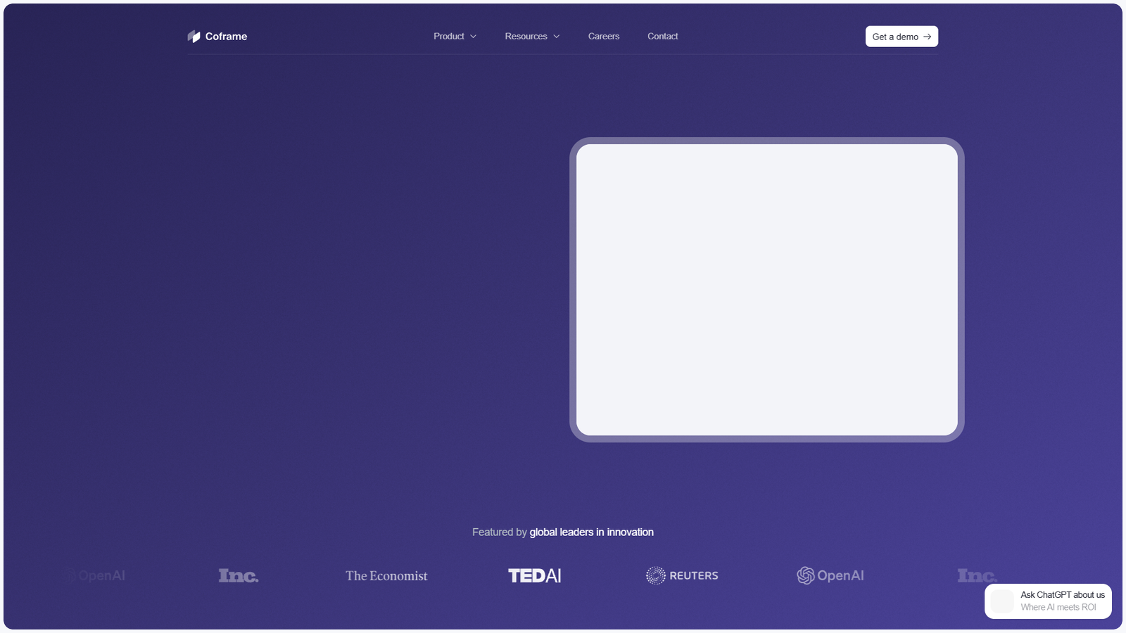 Coframe — интерфейс нейросети Coframe — интерфейс нейросети