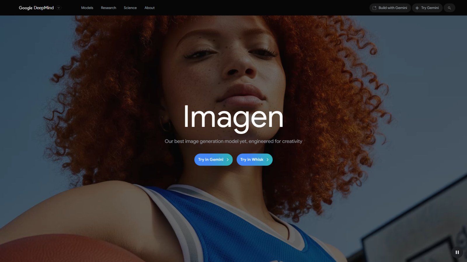 Google Imagen 3 нейросеть Главная страница
