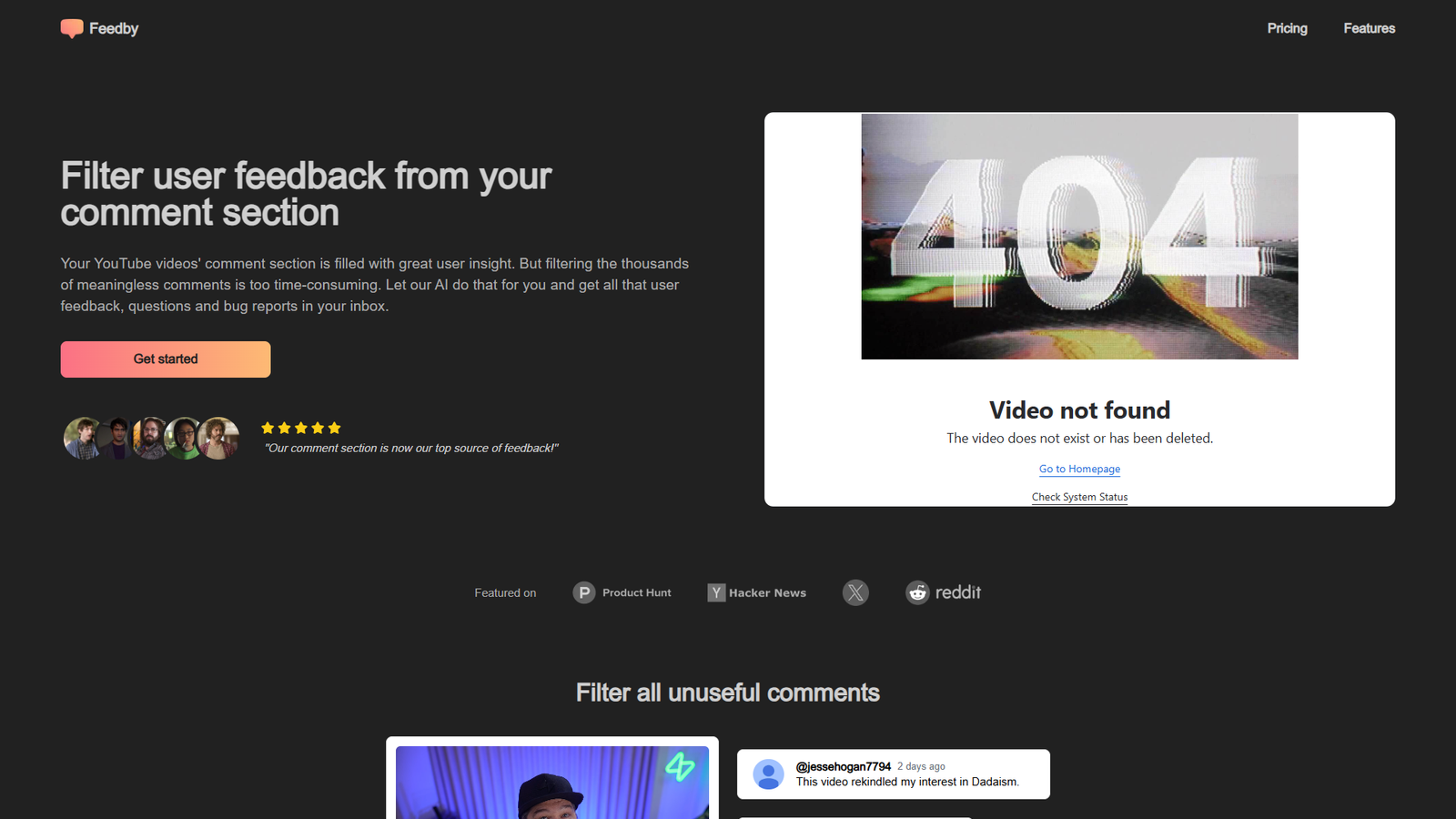 Feedby — интерфейс нейросети Feedby — интерфейс нейросети