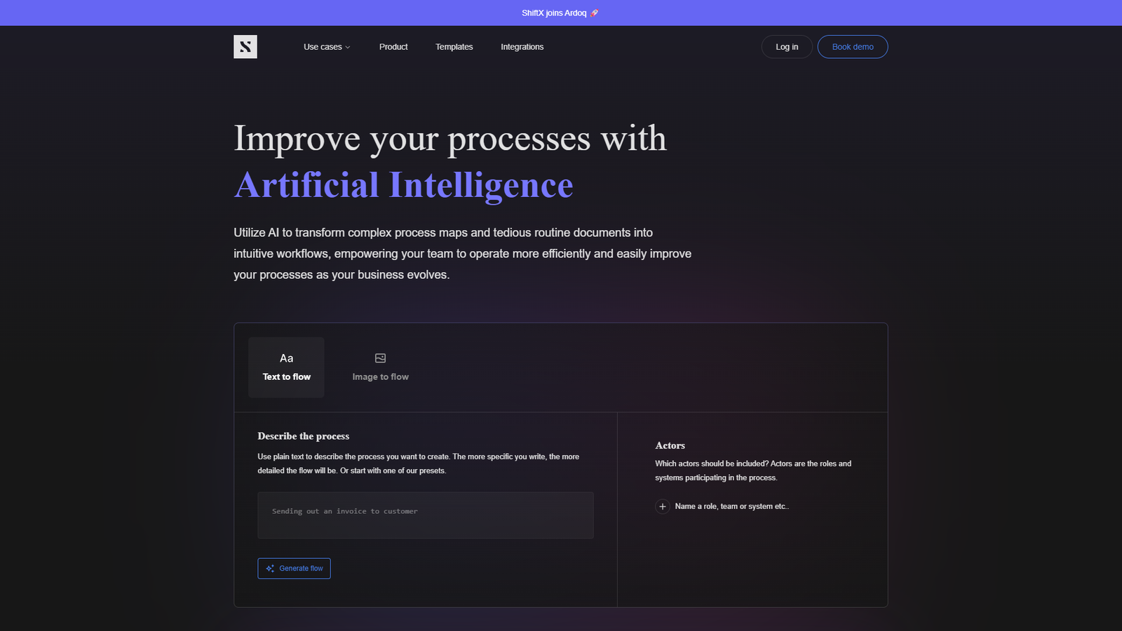 ShiftX AI — интерфейс нейросети ShiftX AI — интерфейс нейросети